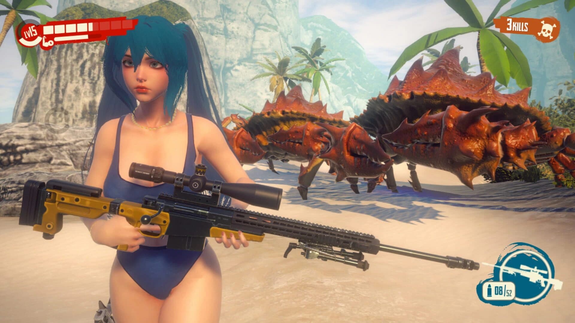 Anime Girls: Sun of a Beach screenshot 3