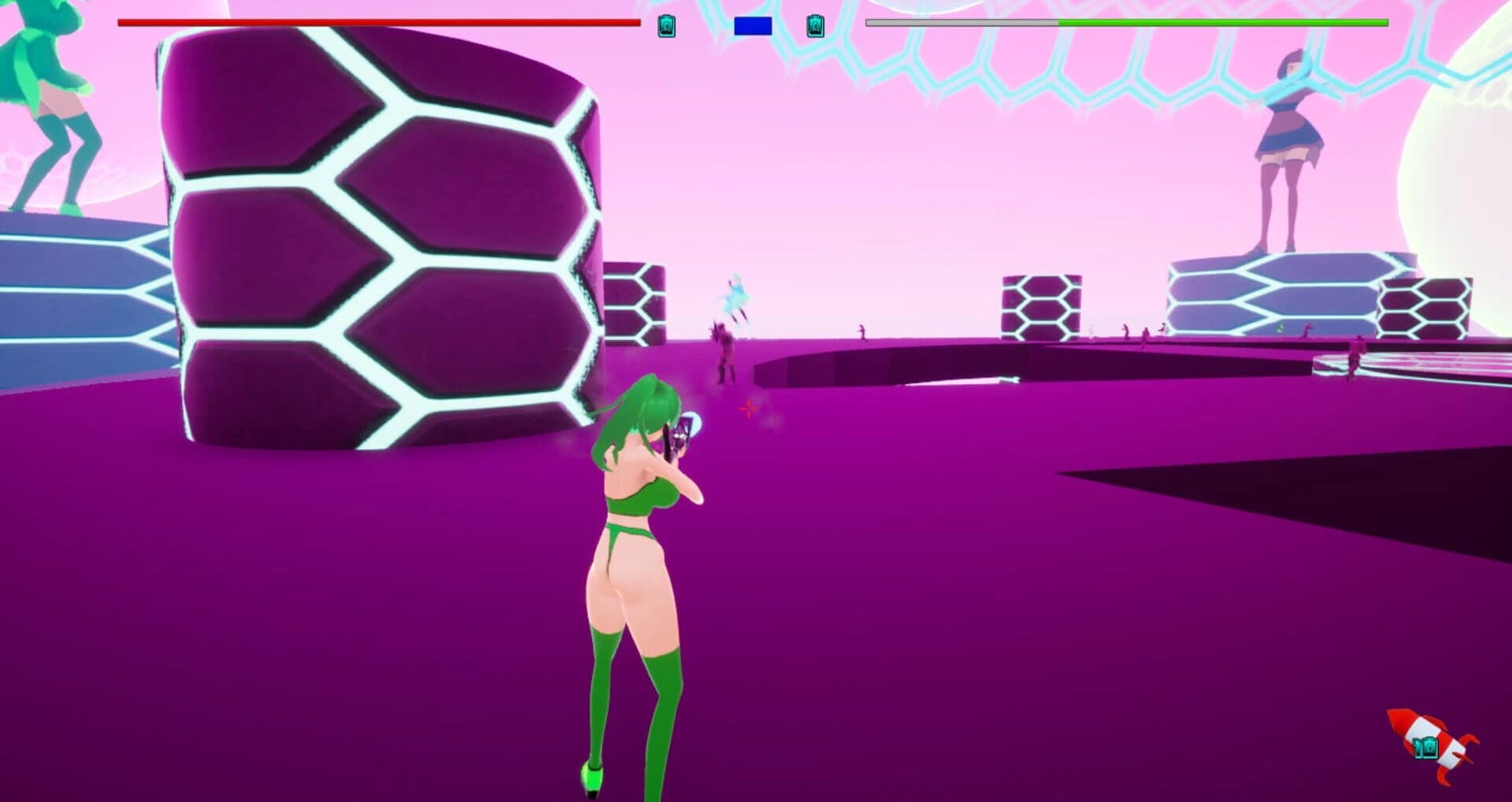 Anime Girls vs. Soldiers screenshot 2