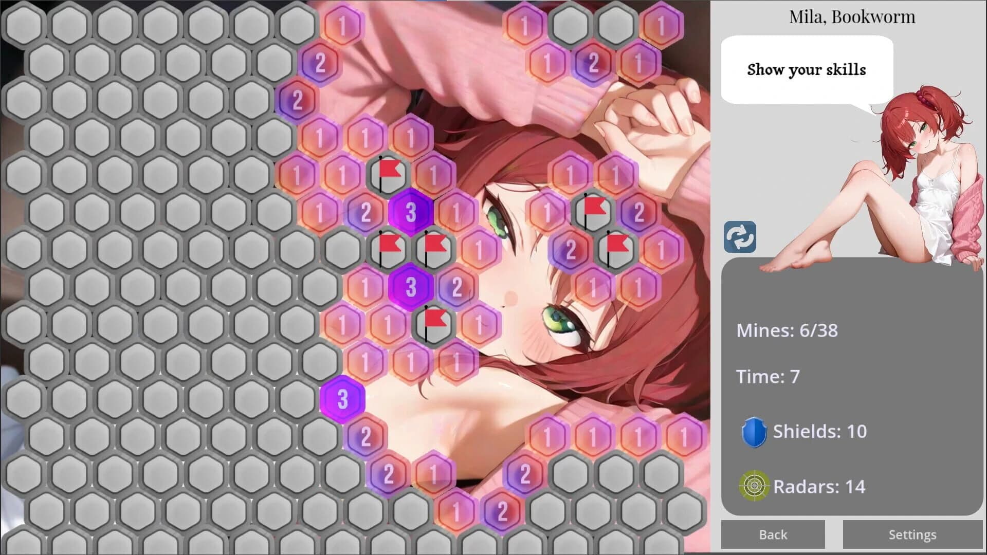 Anime Minesweeper screenshot 4