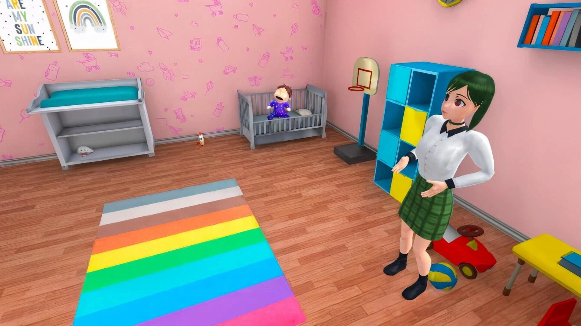 Anime Mother Life Simulator screenshot 2