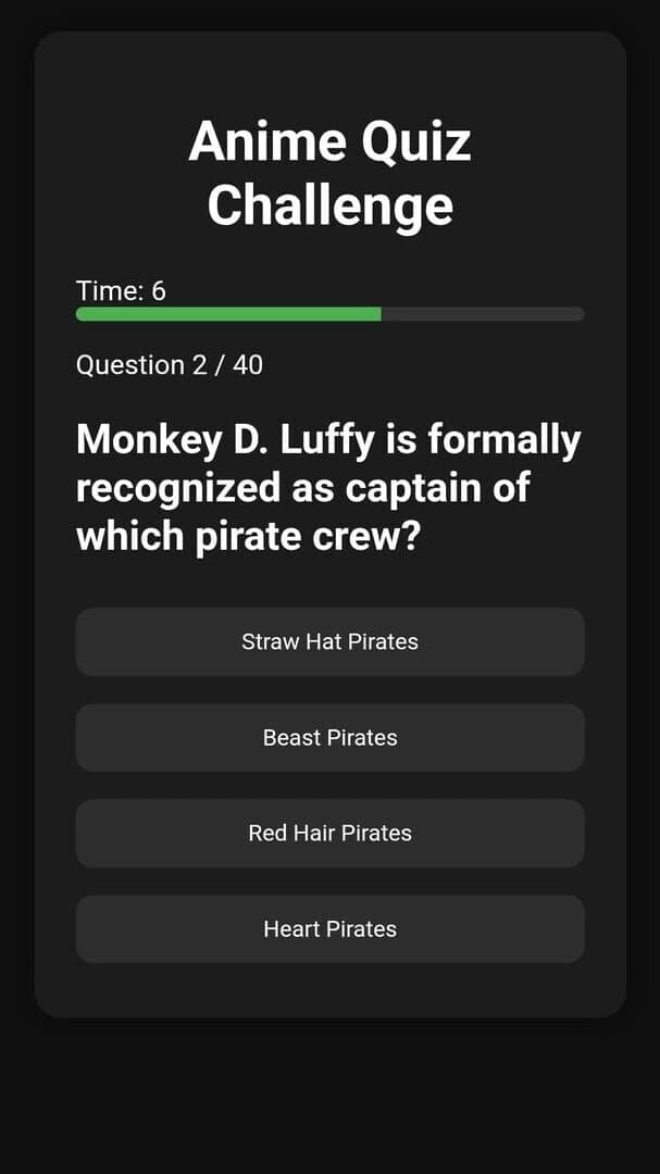 Anime Quiz Challenge screenshot 2