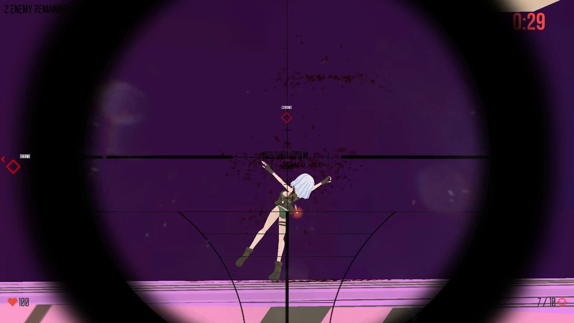 Anime: Space Sniper screenshot 2