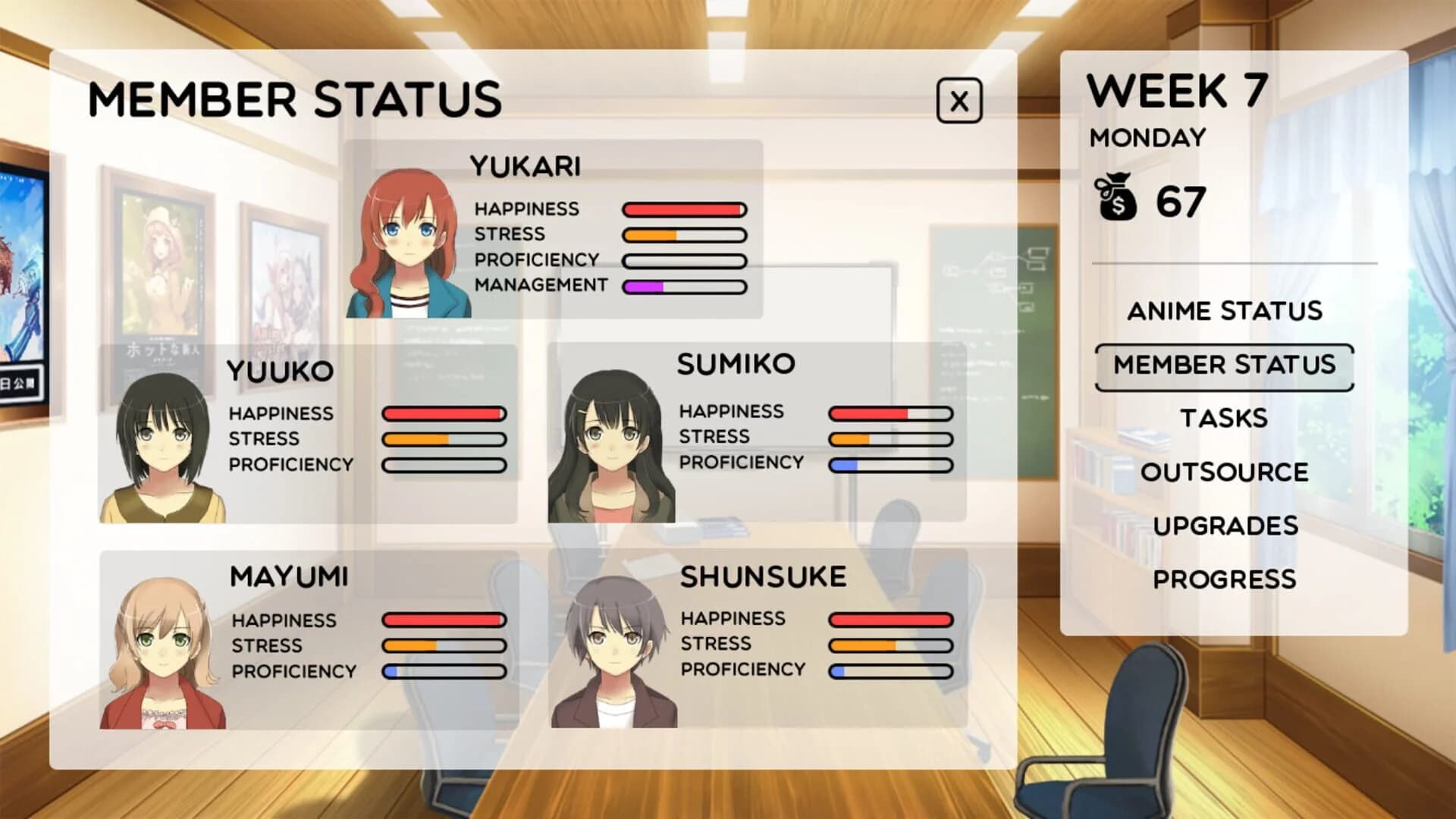 Anime Studio Simulator screenshot 5