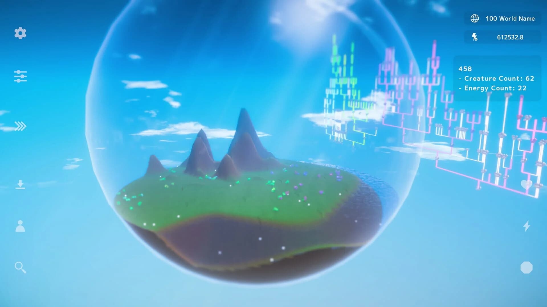 Anlife: Motion-Learning Life Evolution screenshot 1