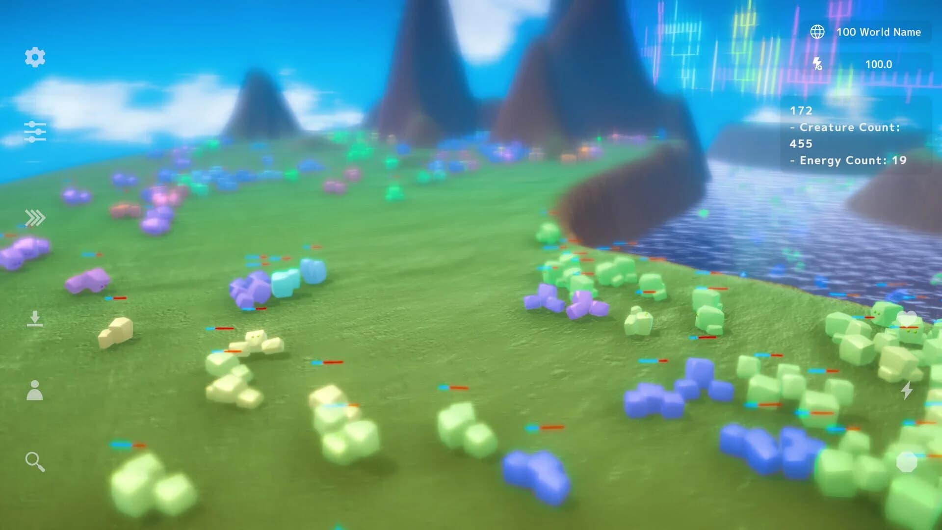 Anlife: Motion-Learning Life Evolution screenshot 4