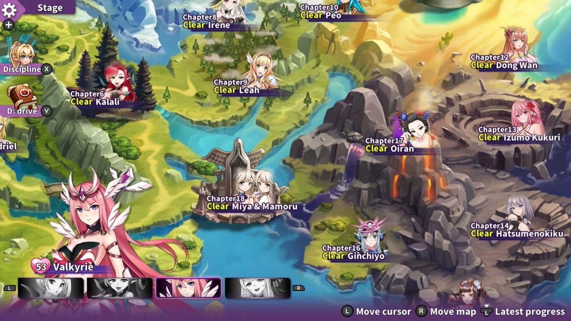Another World Mahjong Girl screenshot 4