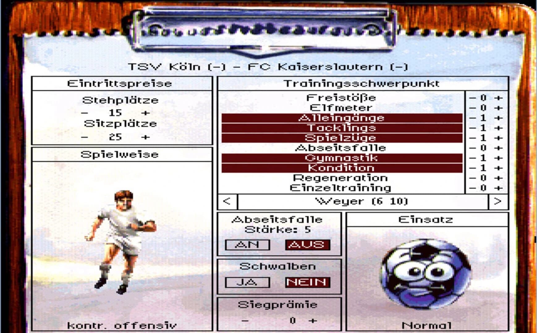 Anstoss screenshot 5