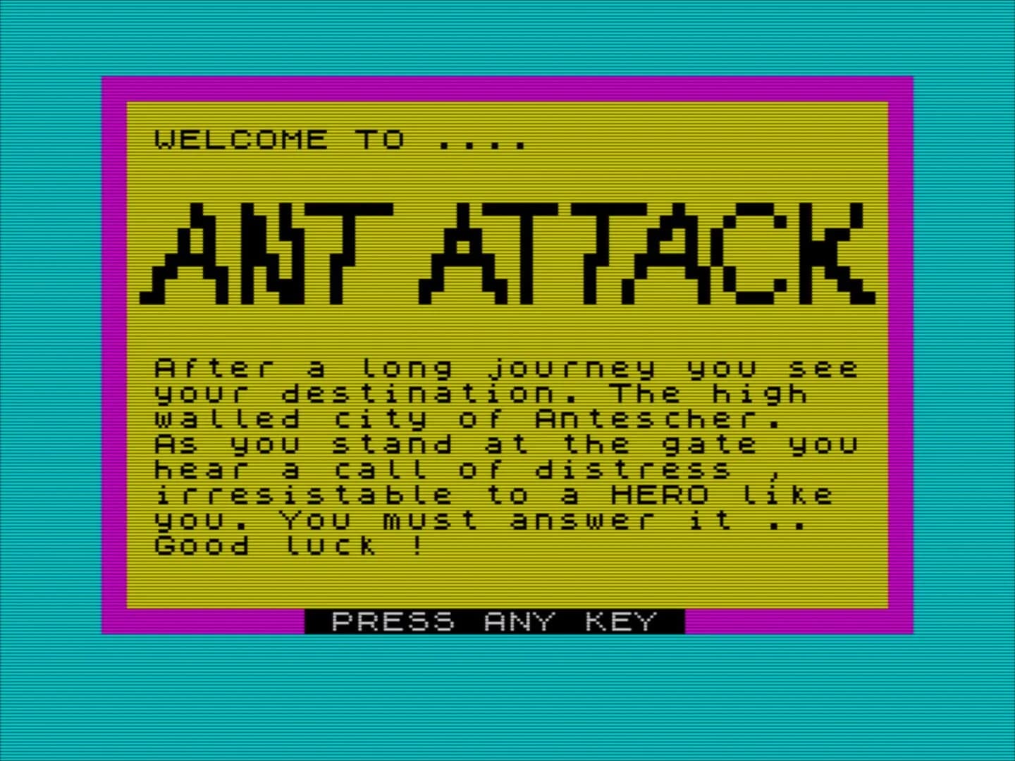 Ant Attack screenshot 1