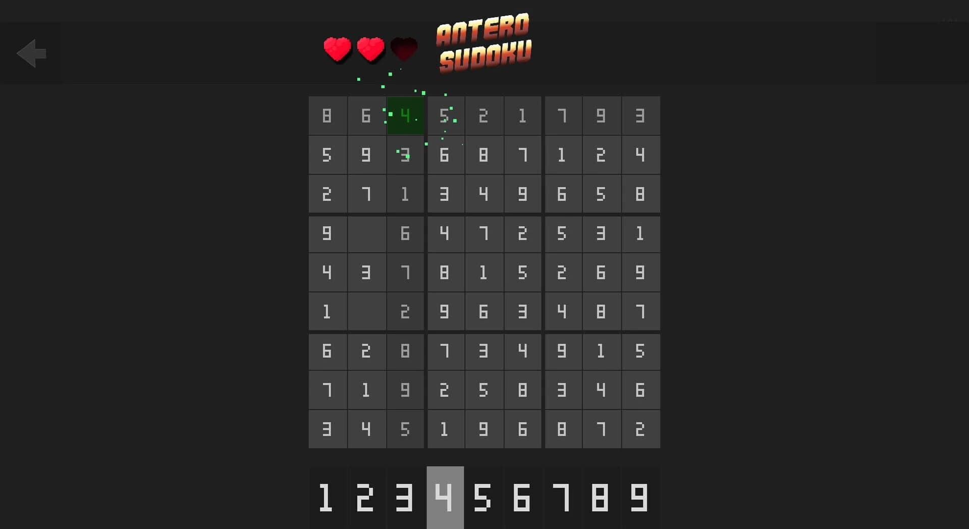 Antero Sudoku screenshot 3