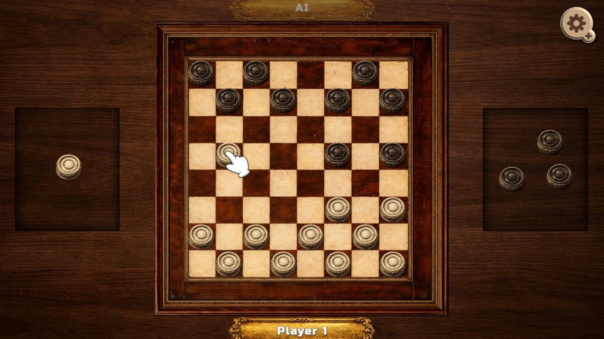 Antique Checkers screenshot 1