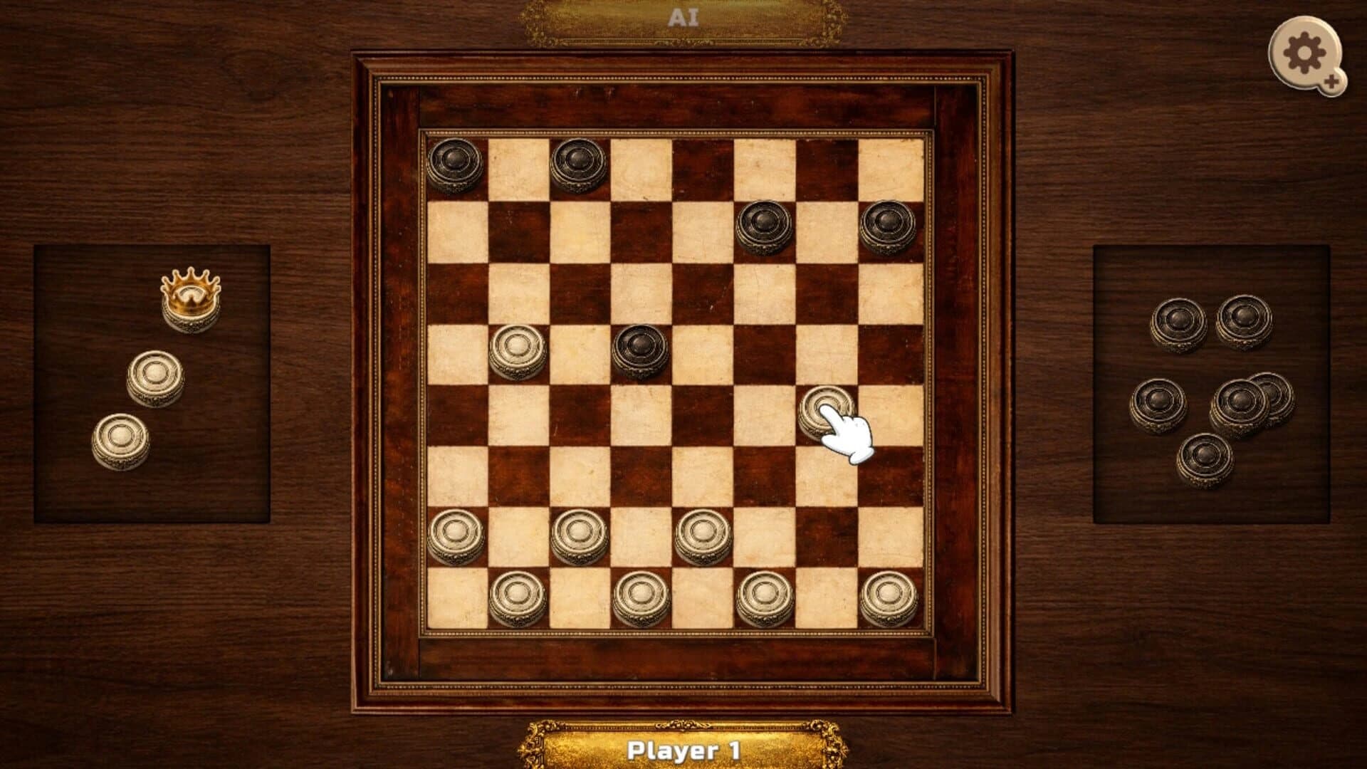 Antique Checkers screenshot 2