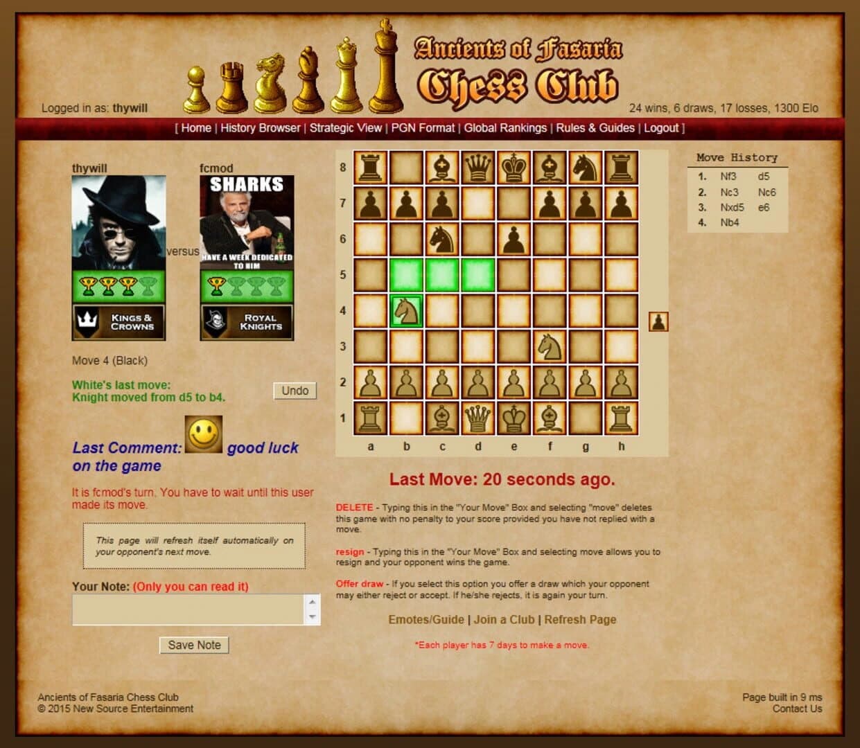 AoF Chess Club 2.0 screenshot 4