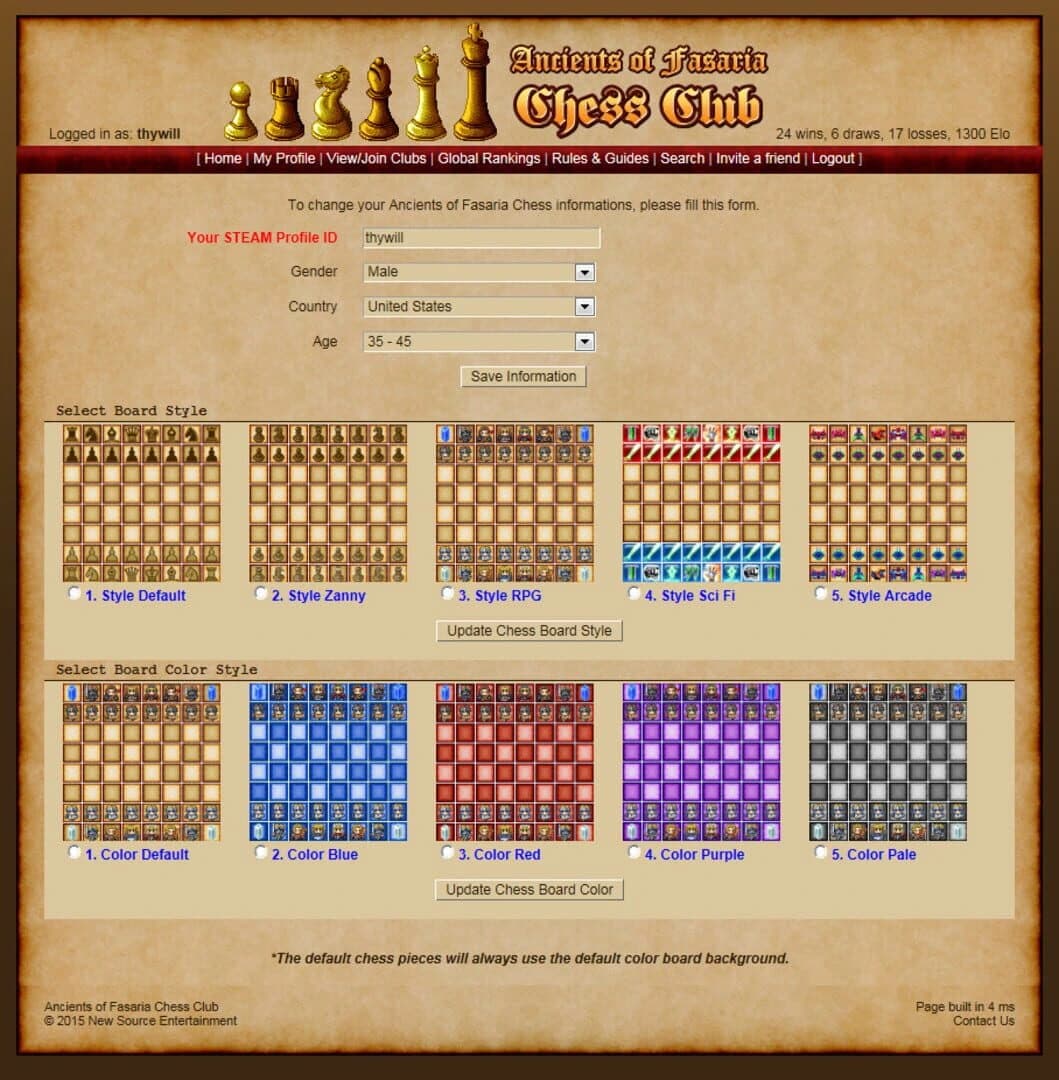 AoF Chess Club 2.0 screenshot 3