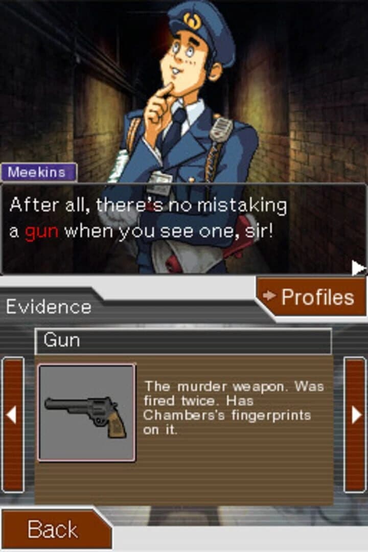 Apollo Justice: Turnabout Substitution screenshot 2