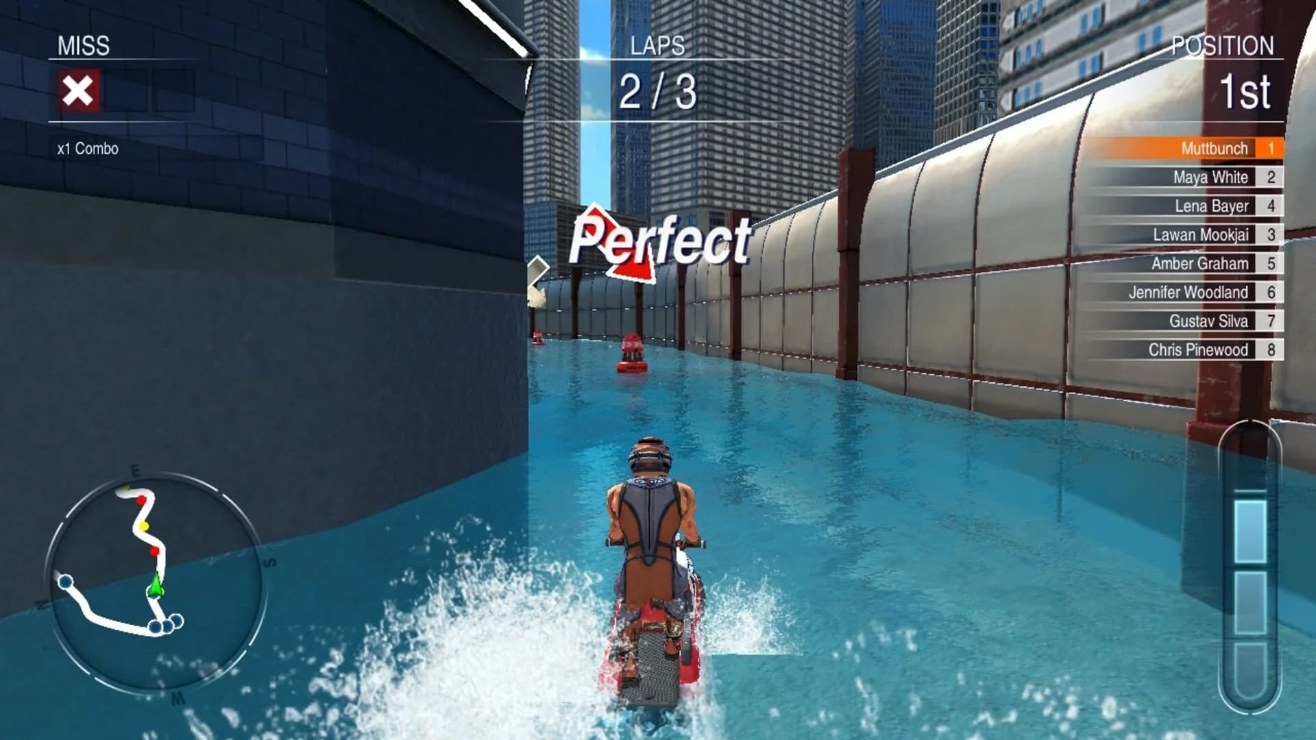 Aqua Moto Racing Utopia screenshot 1