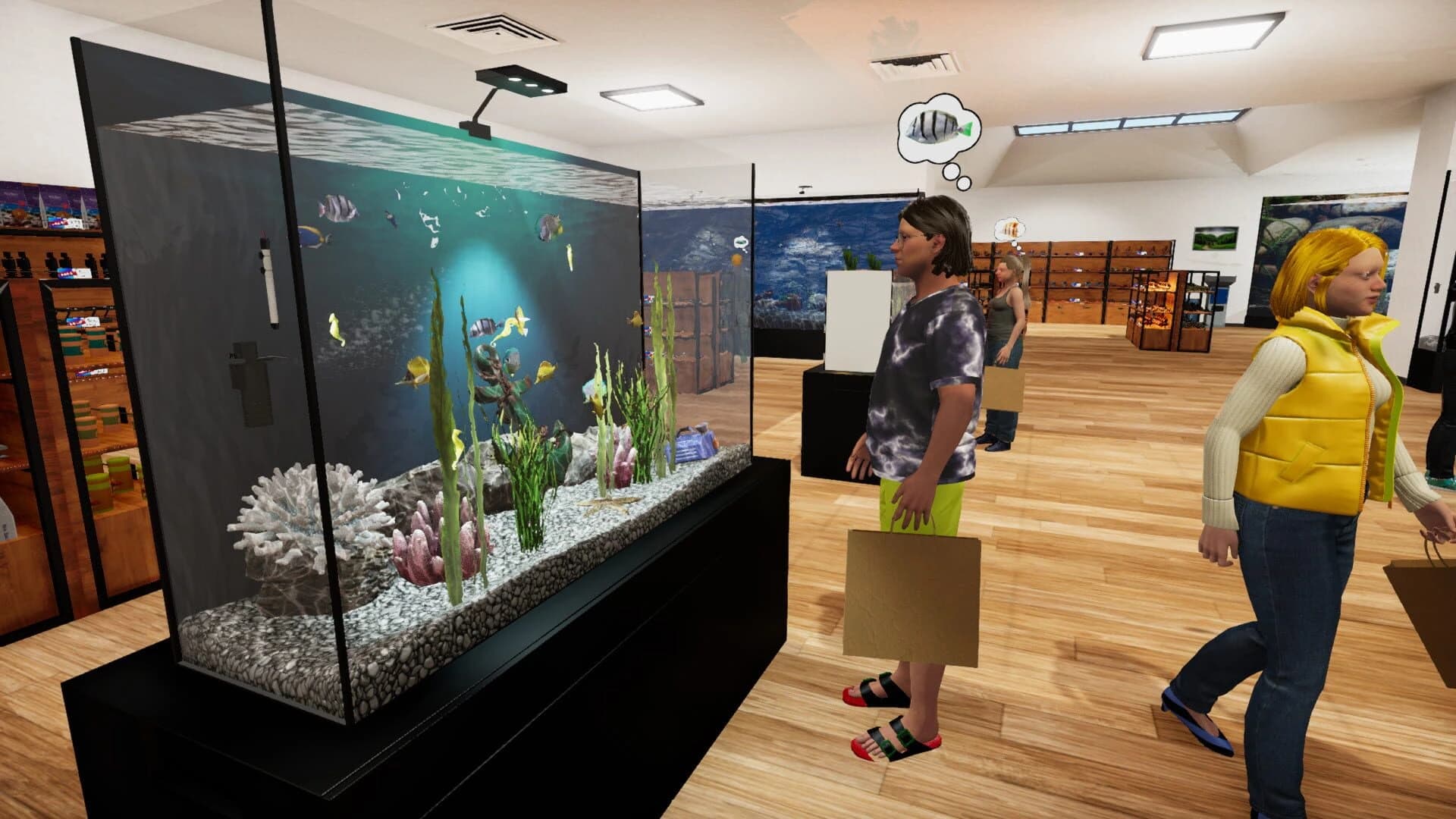 Aquatic Store Simulator screenshot 1