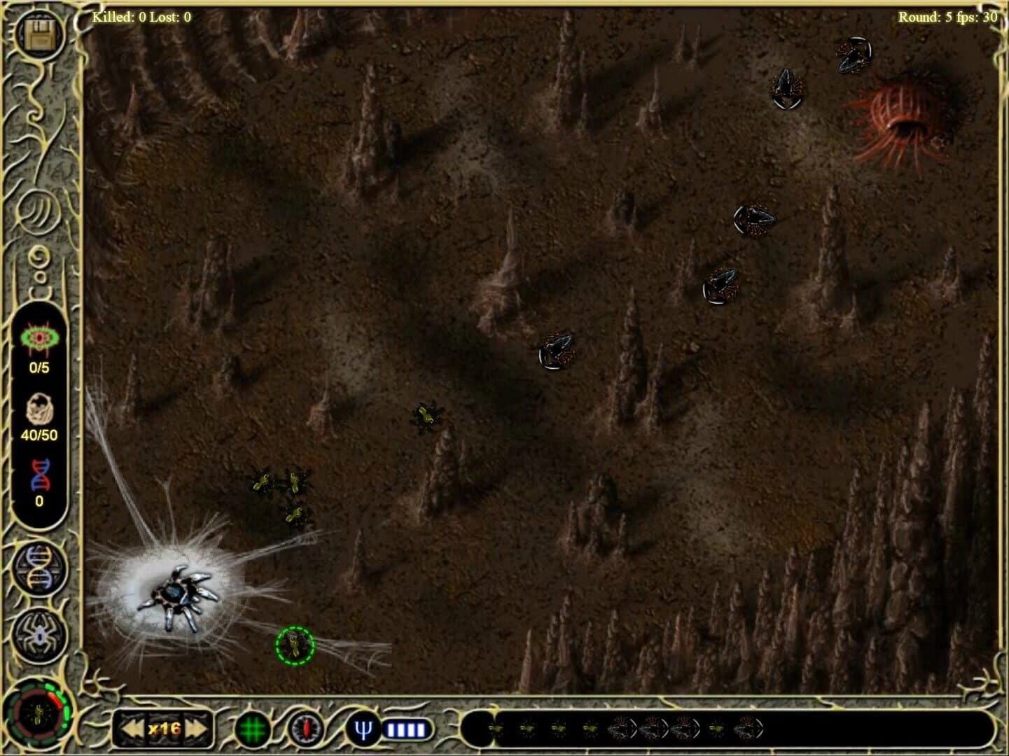 Arachnid Wars 1.5 screenshot 3