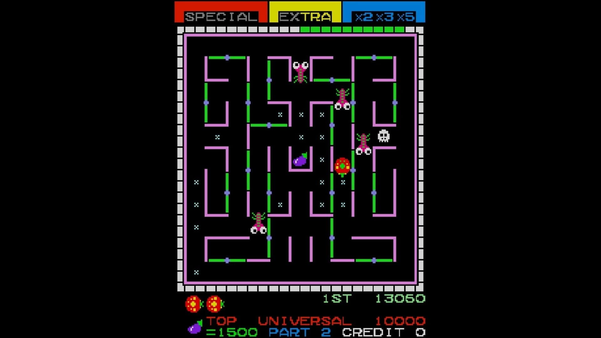 Arcade Archives 2: Lady Bug screenshot 3