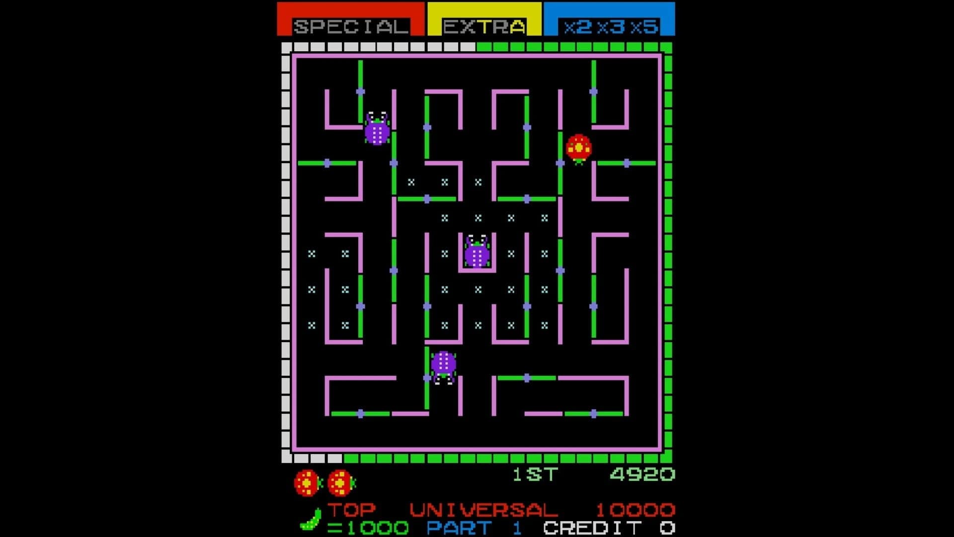 Arcade Archives 2: Lady Bug screenshot 2