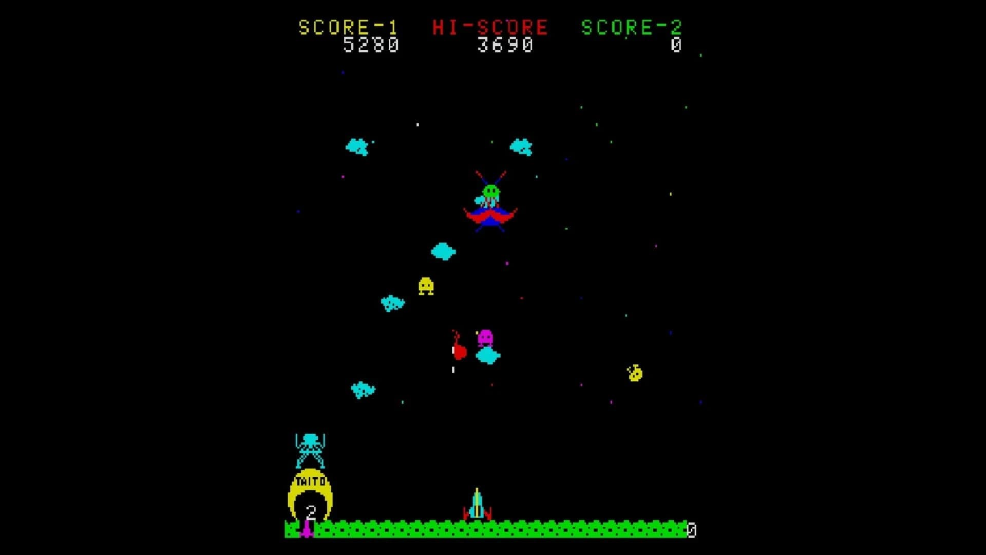 Arcade Archives 2: Space Cyclone screenshot 1
