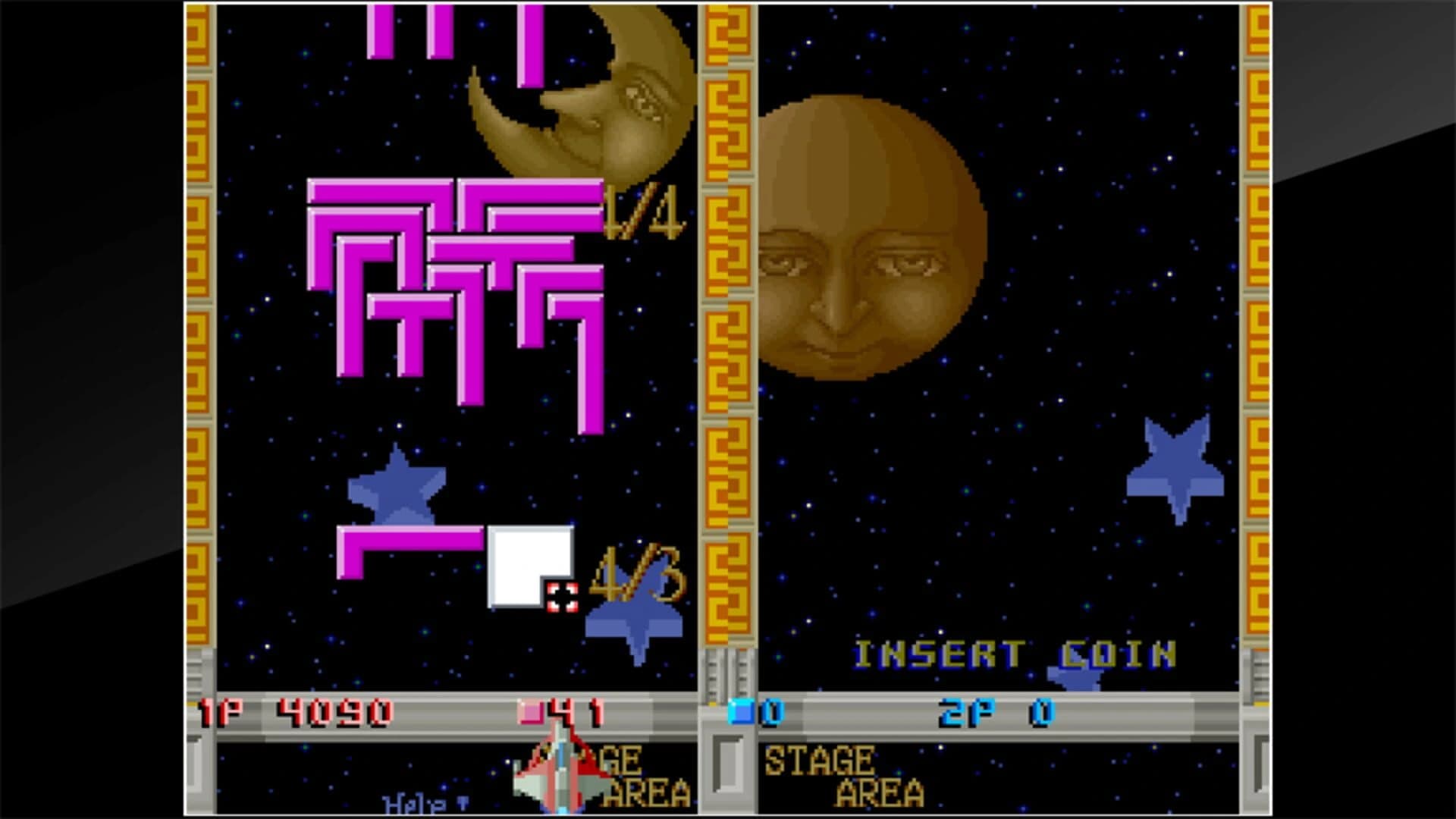 Arcade Archives: Block Hole screenshot 1