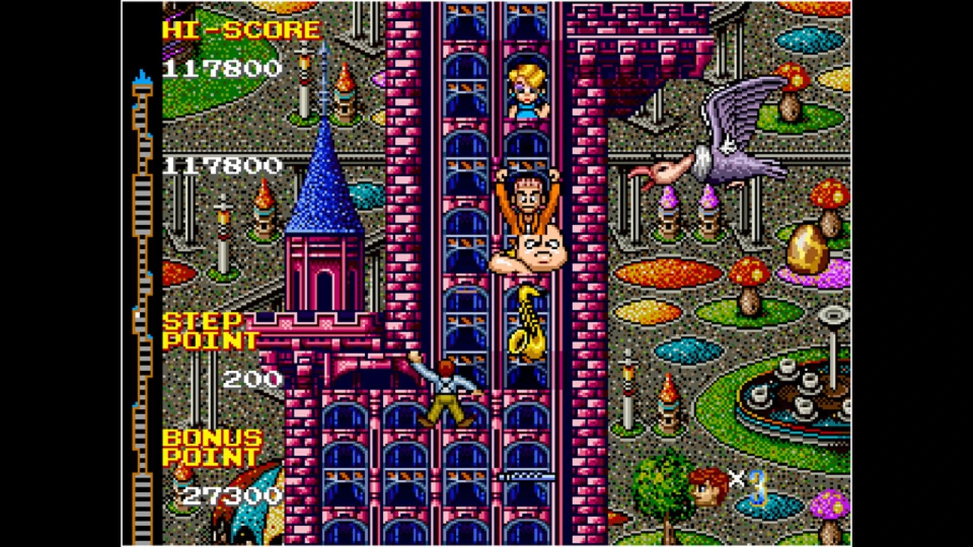 Arcade Archives: Crazy Climber 2 screenshot 3