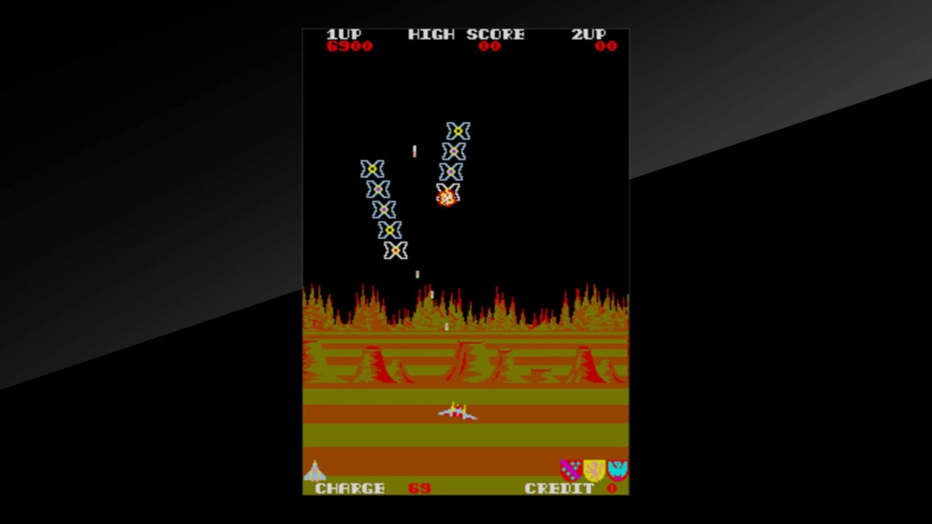 Arcade Archives: Exerion screenshot 2
