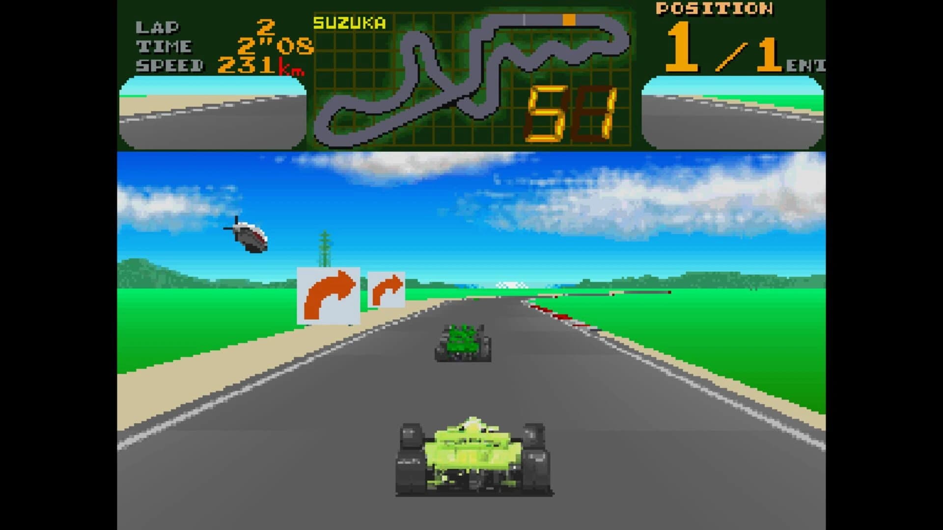Arcade Archives: Final Lap screenshot 1