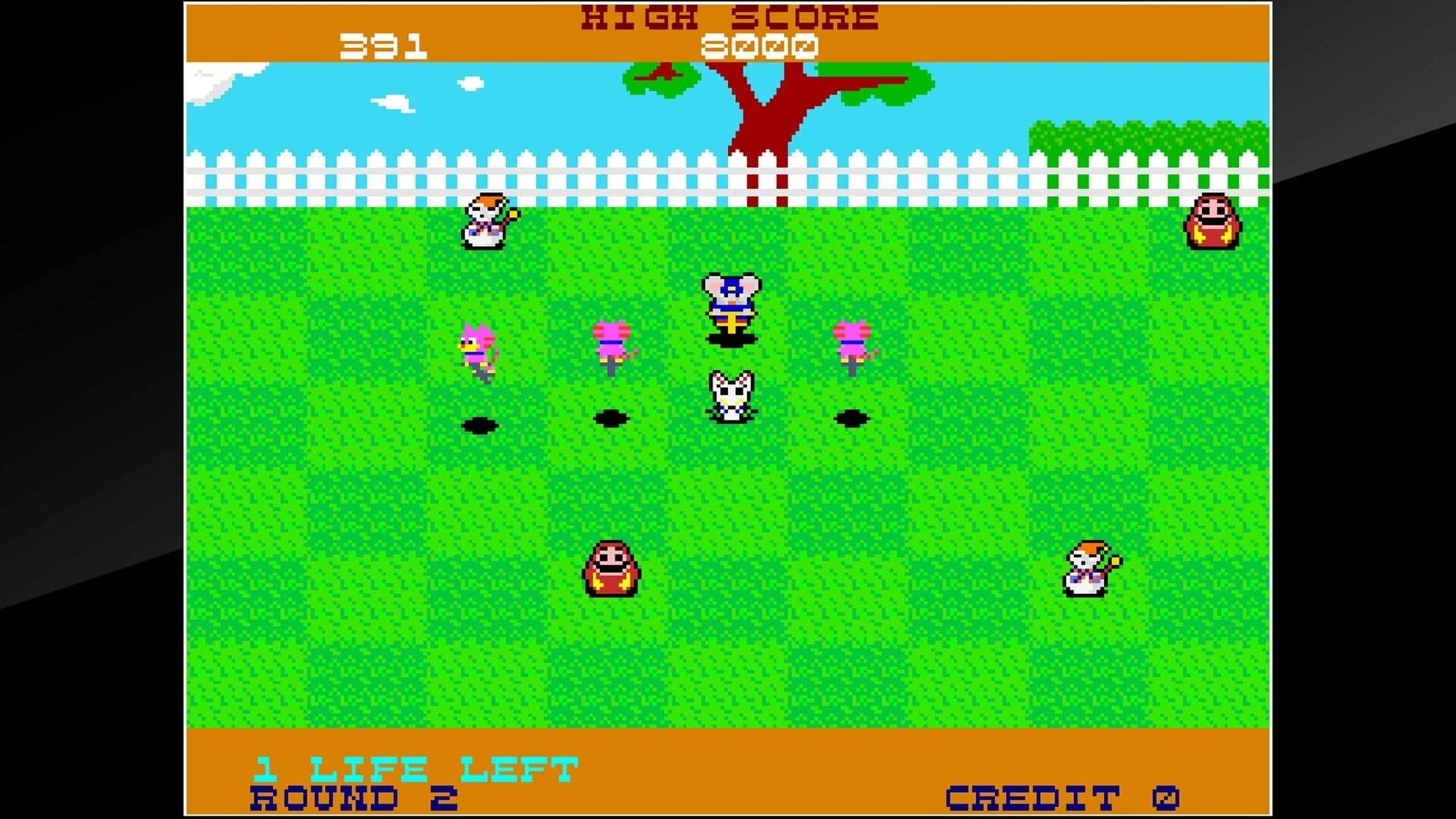 Arcade Archives: Hopping Mappy screenshot 2