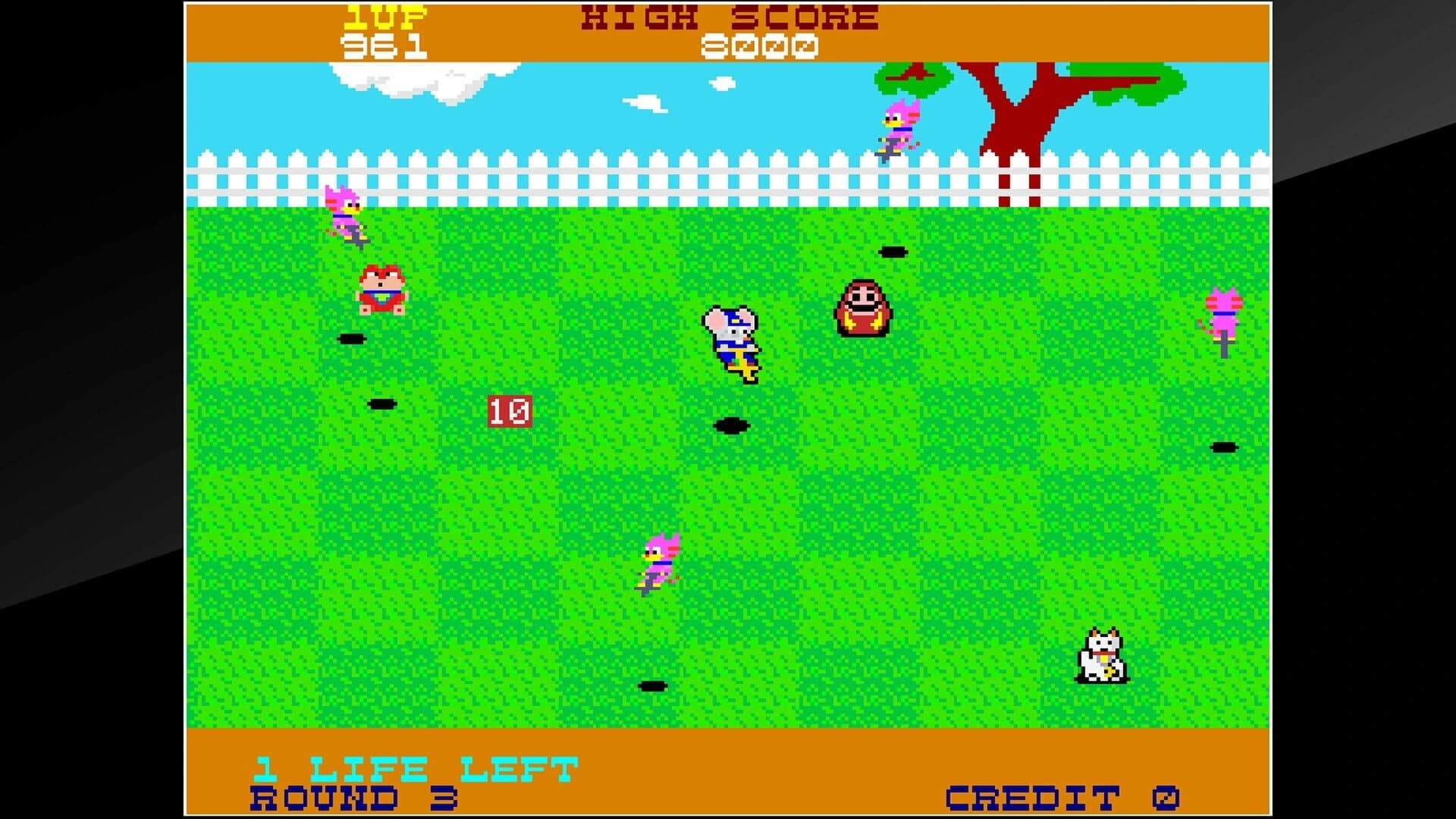 Arcade Archives: Hopping Mappy screenshot 4