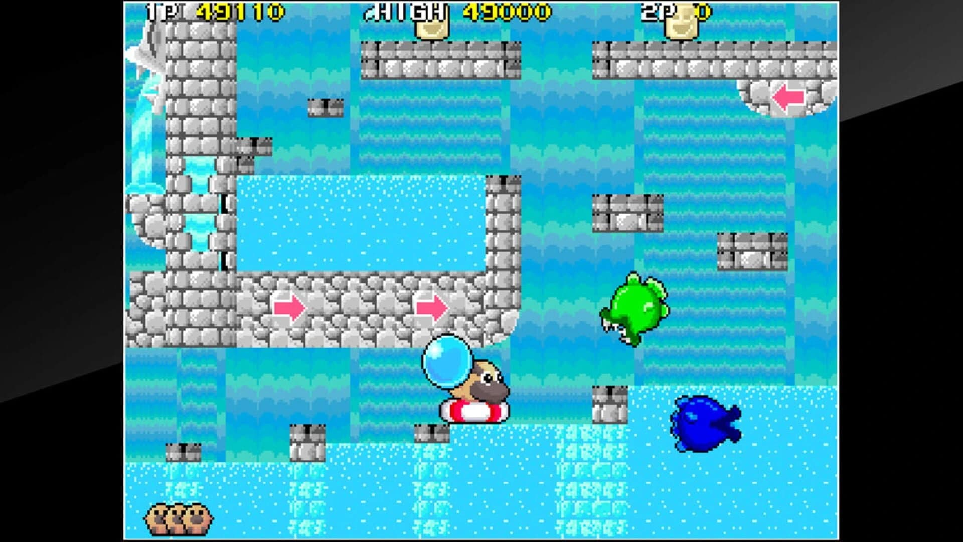 Arcade Archives: Liquid Kids screenshot 2