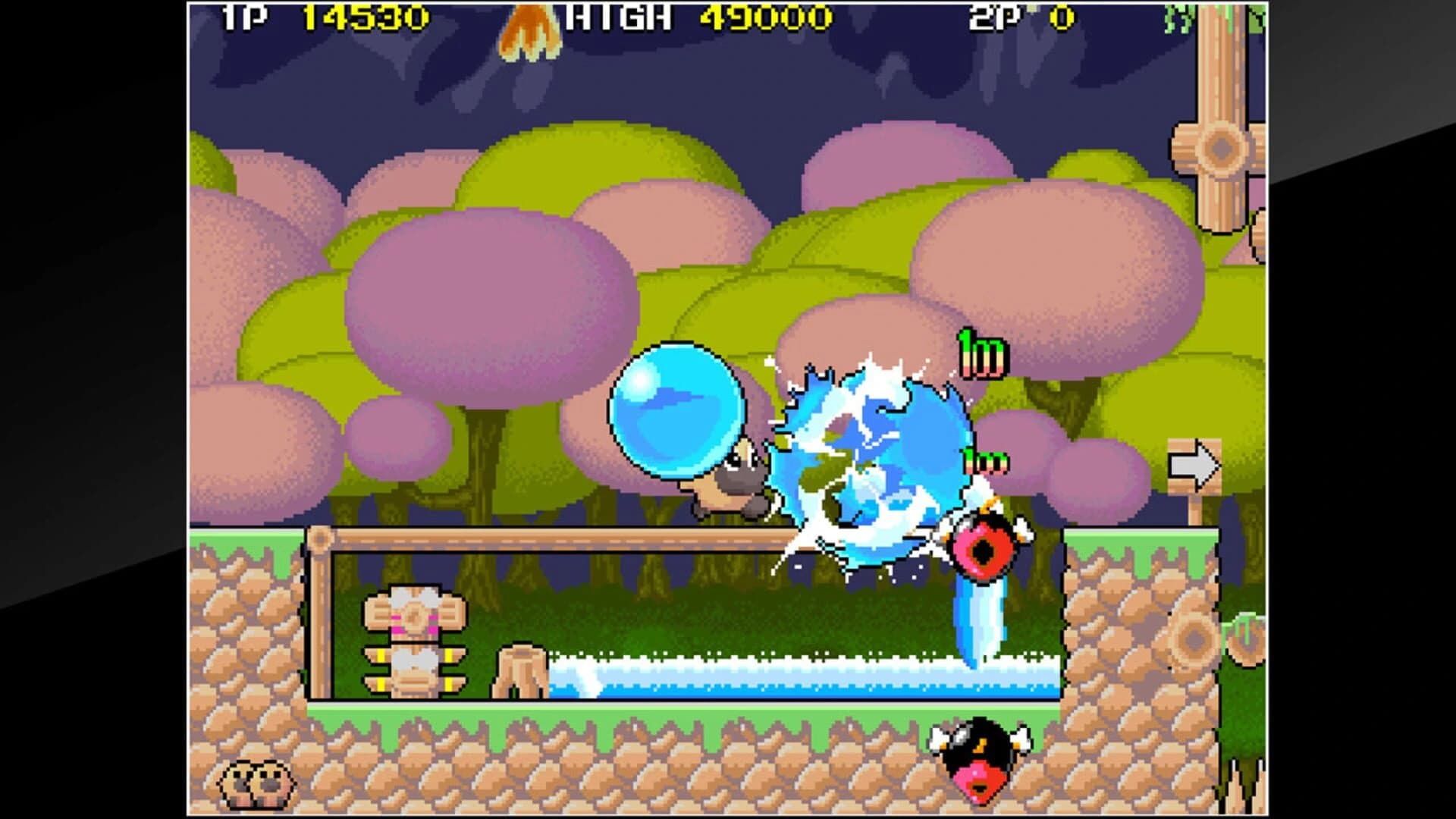 Arcade Archives: Liquid Kids screenshot 1