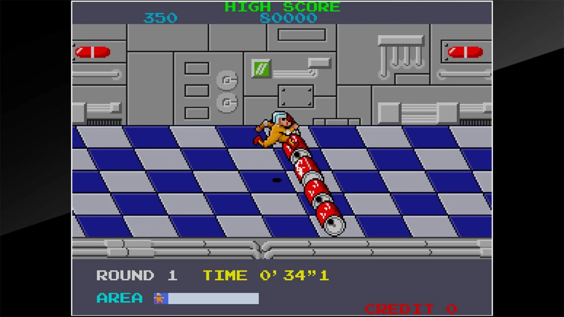 Arcade Archives: Metro-Cross screenshot 1