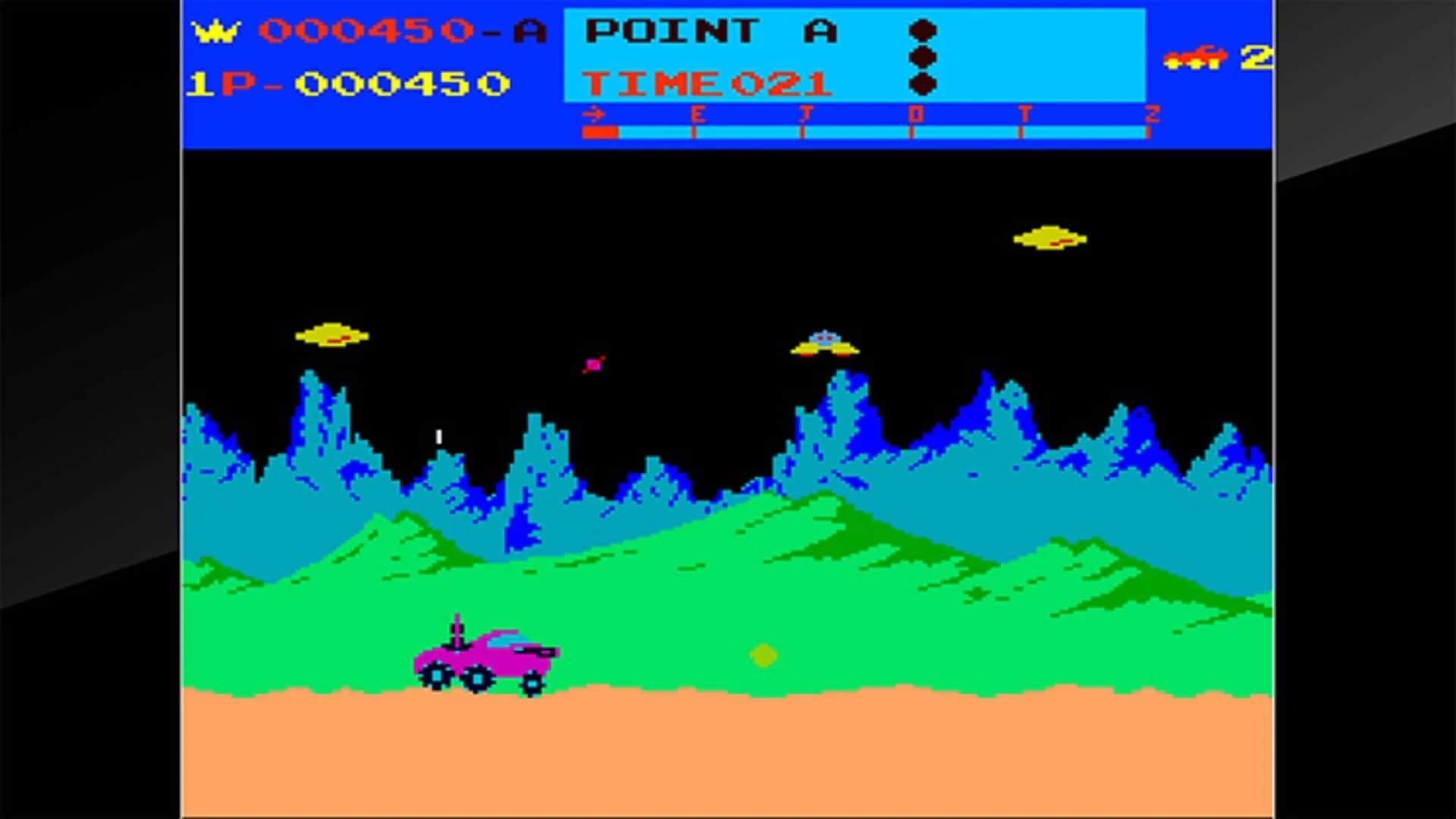 Arcade Archives: Moon Patrol screenshot 2