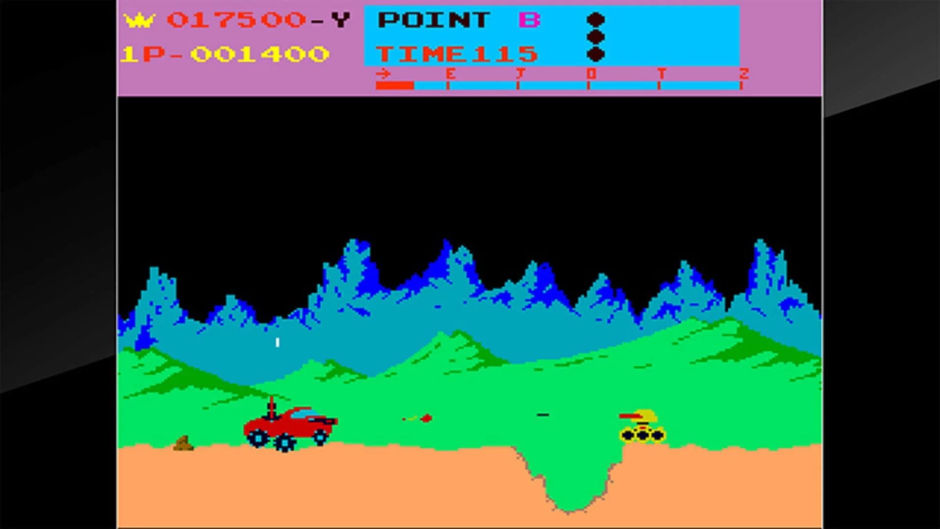 Arcade Archives: Moon Patrol screenshot 5