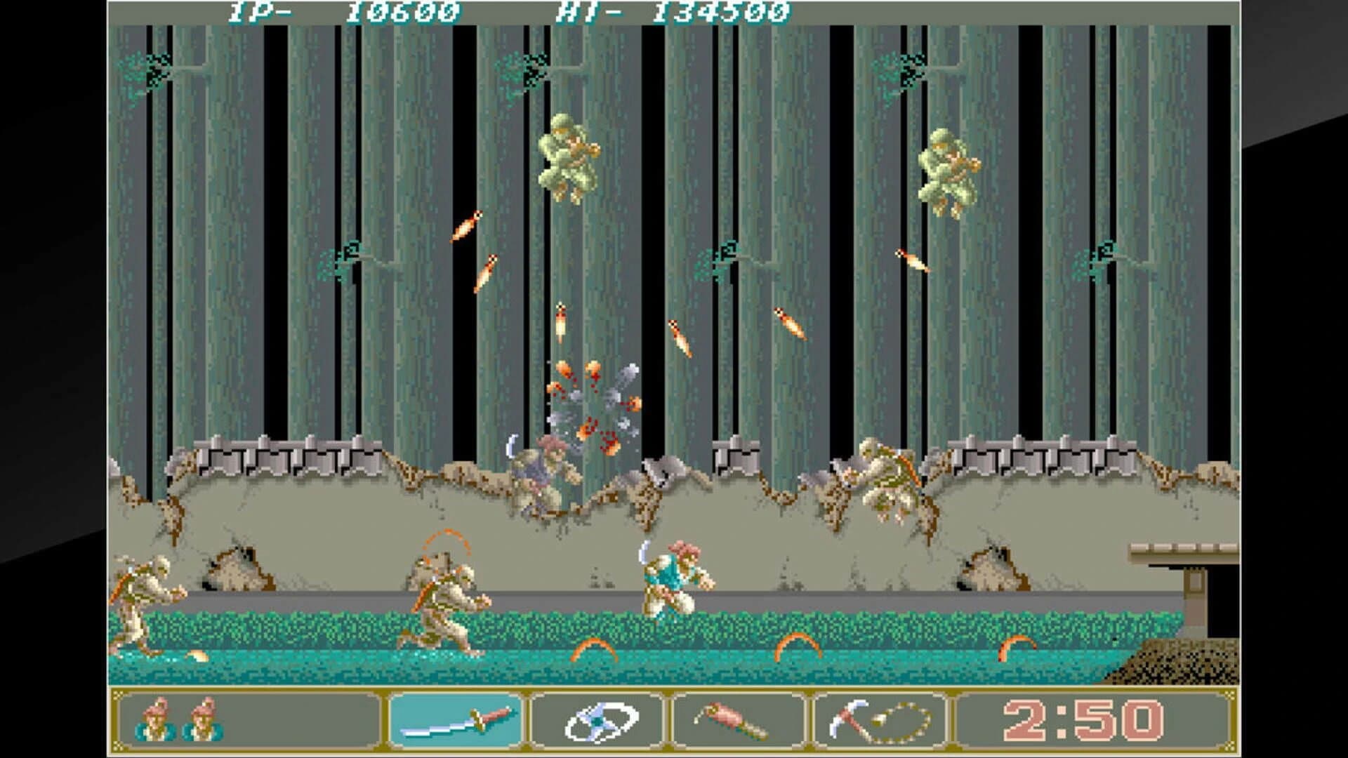 Arcade Archives: Ninja Spirit screenshot 1
