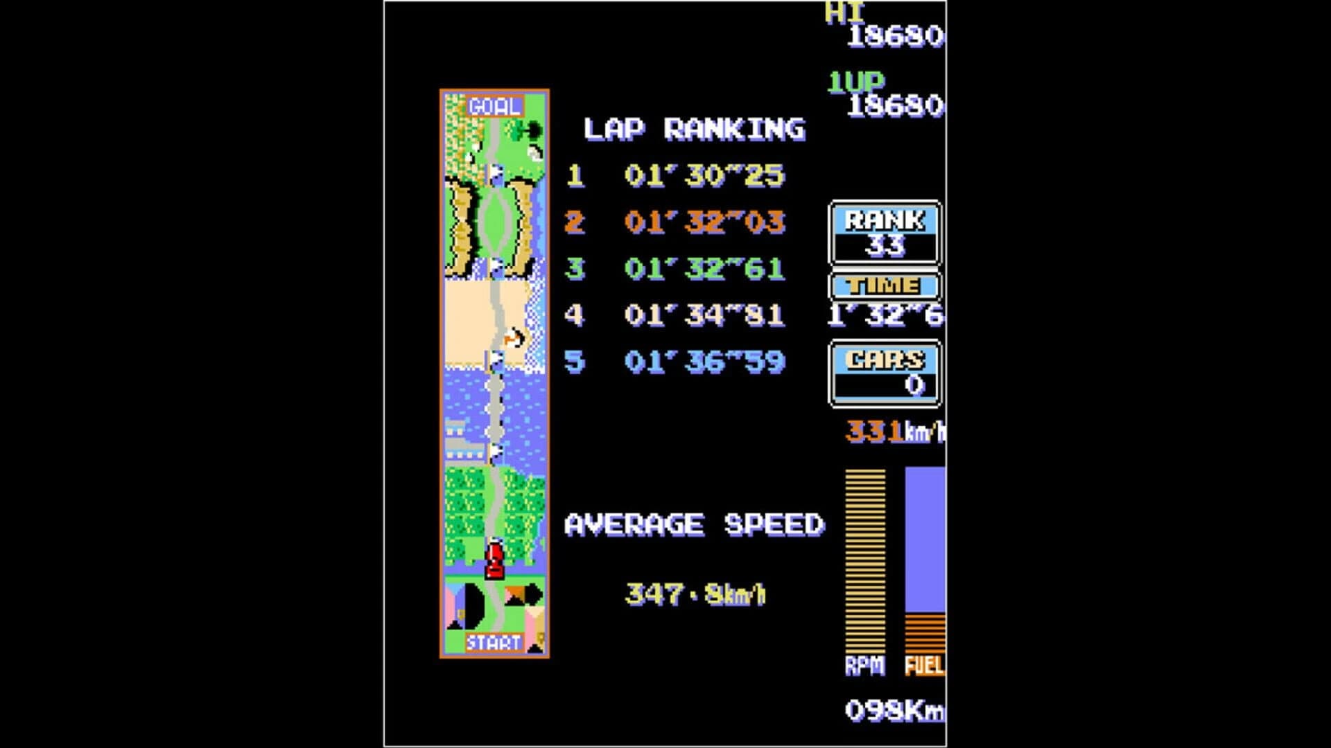 Arcade Archives: Road Fighter screenshot 4