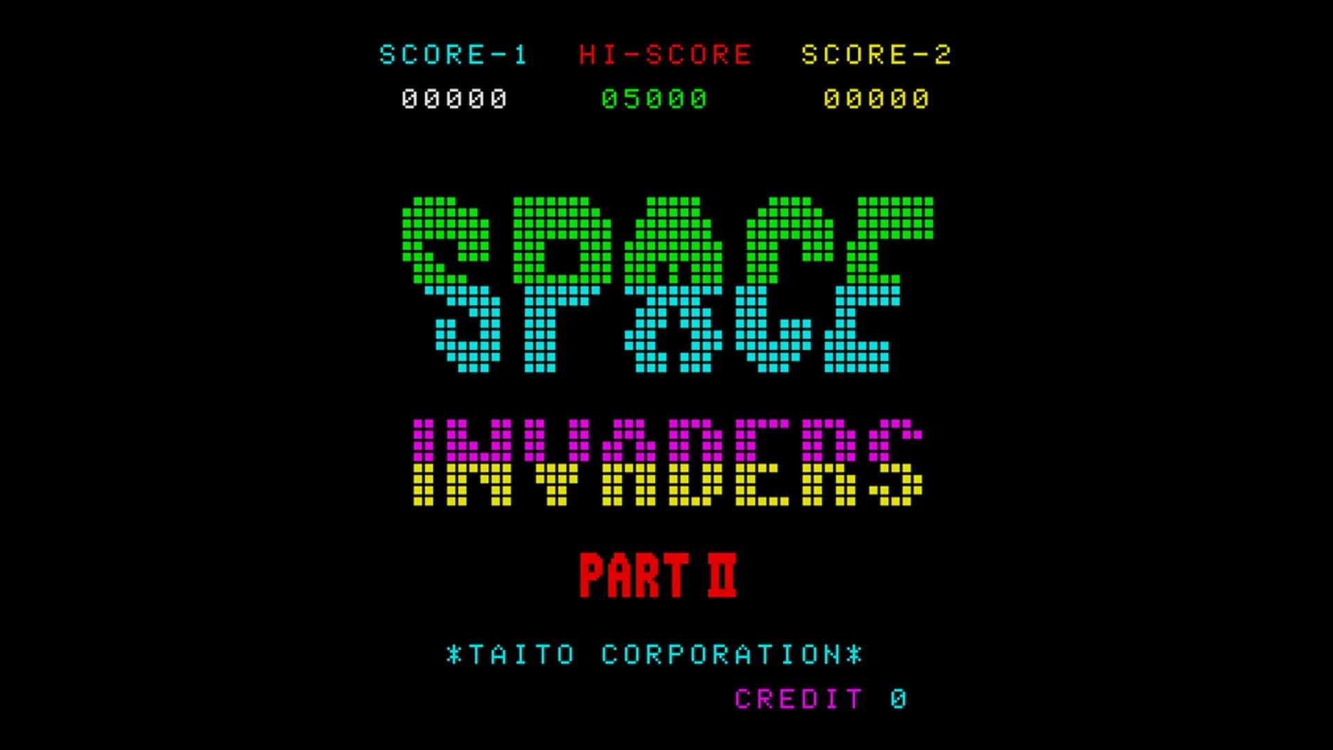 Arcade Archives: Space Invaders Part II screenshot 1