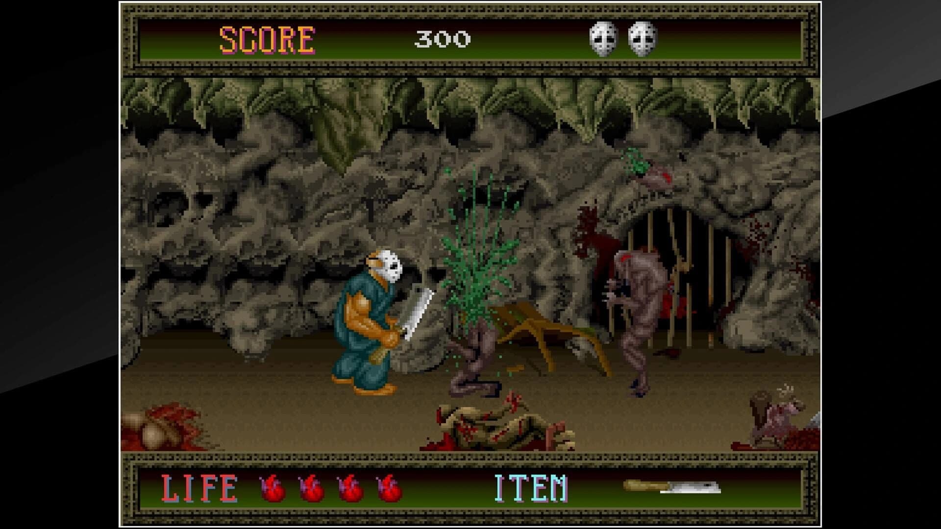 Arcade Archives: Splatter House screenshot 1