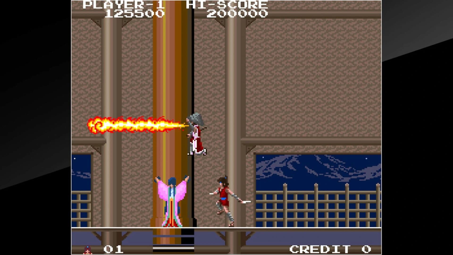 Arcade Archives: The Legend of Kage screenshot 3