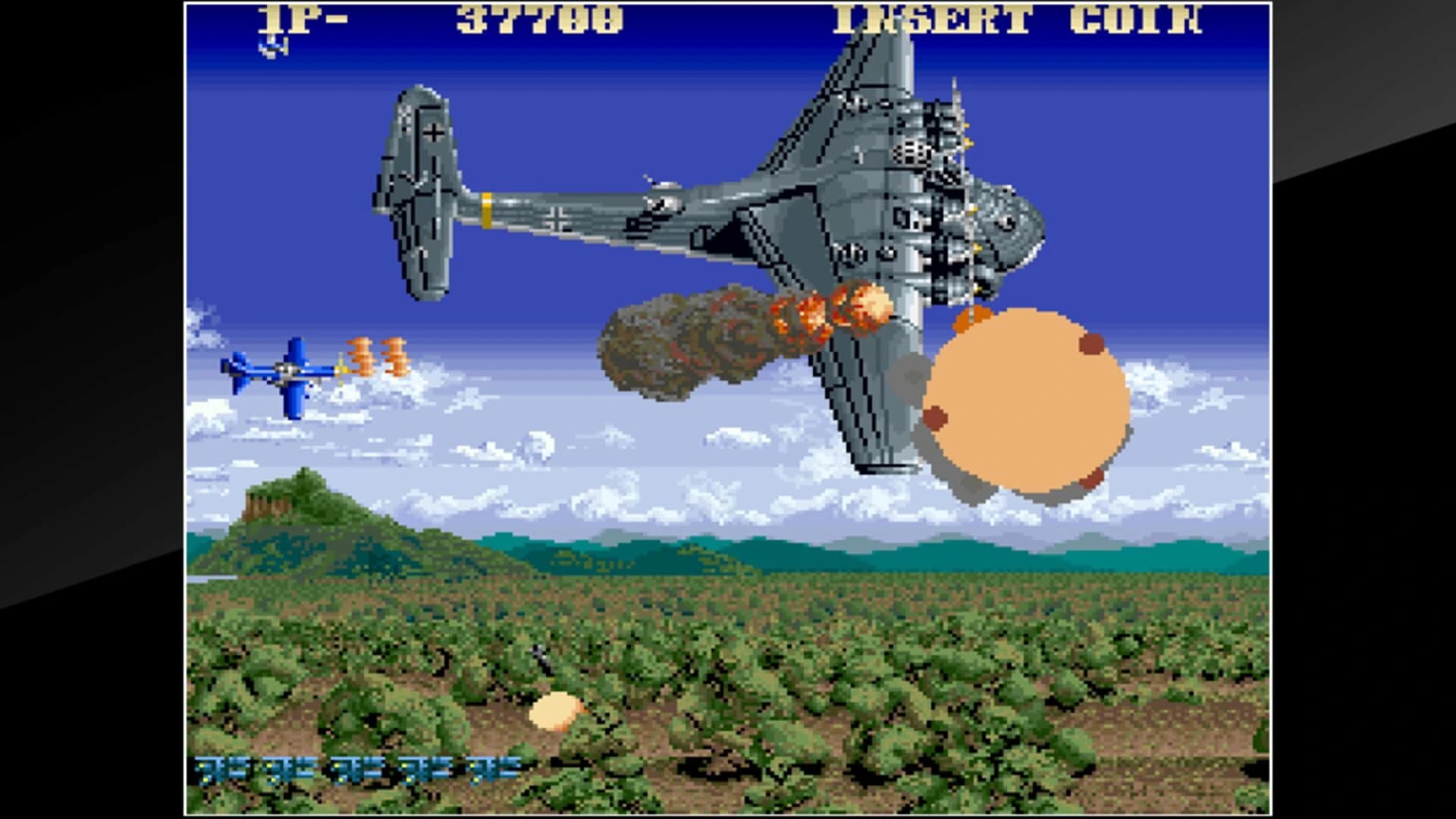 Arcade Archives: USAAF Mustang screenshot 2