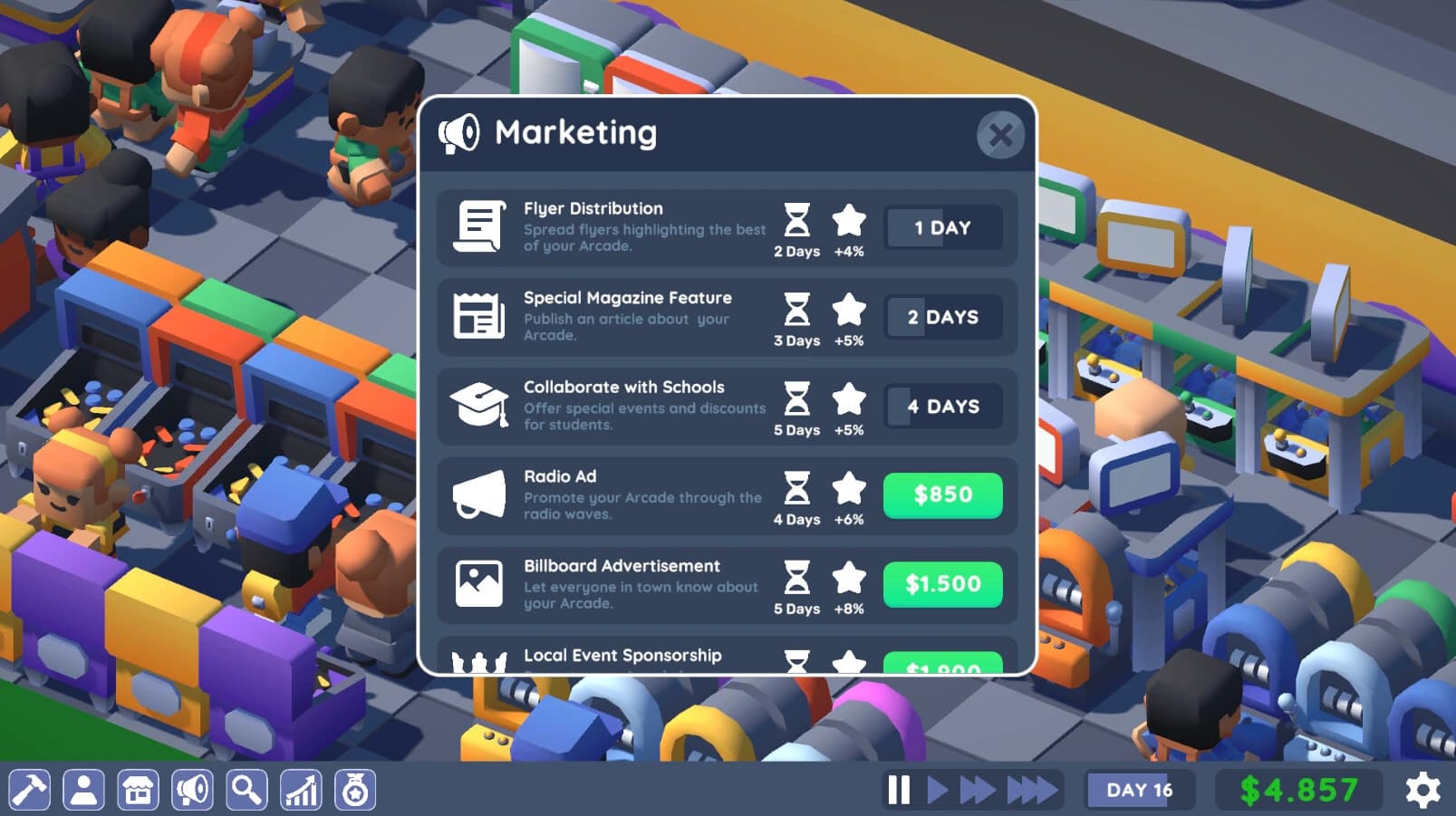 Arcade Empire Tycoon screenshot 5
