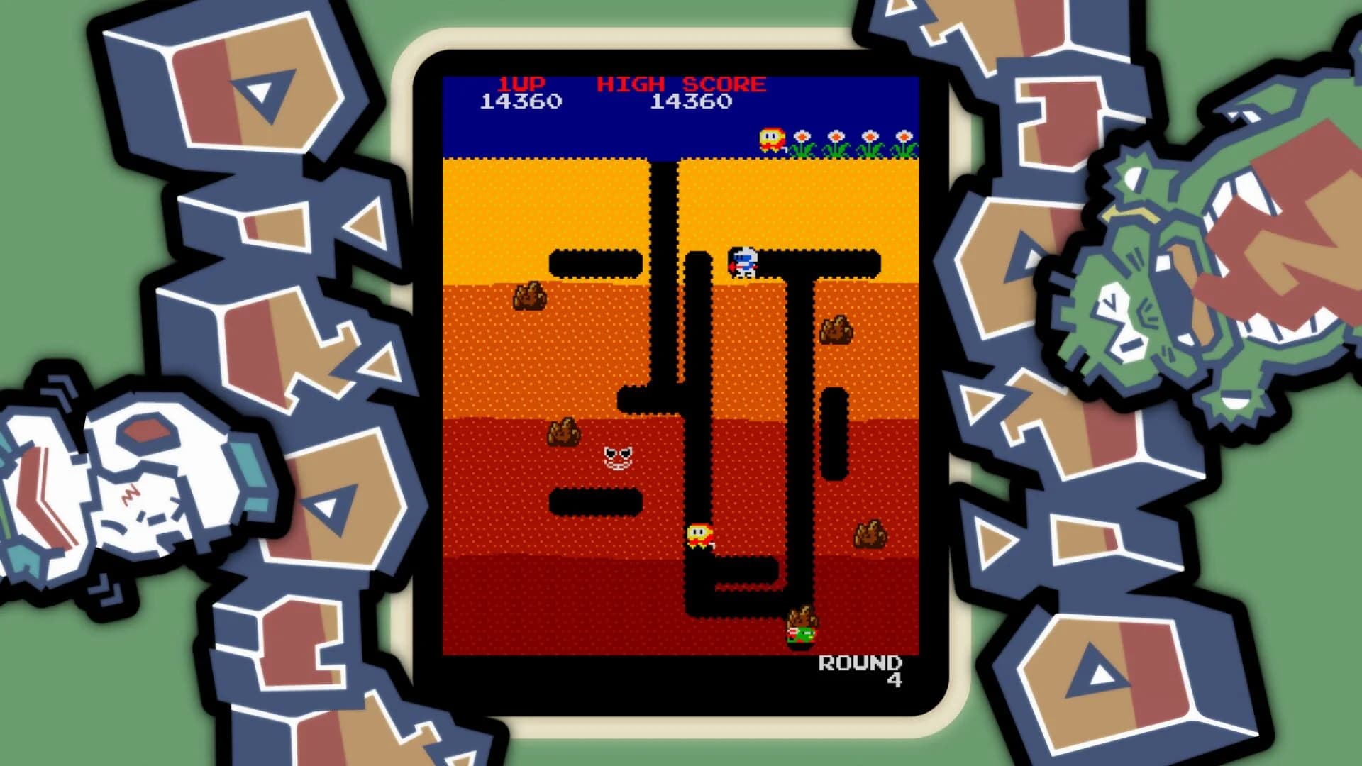 Arcade Game Series: Dig Dug screenshot 1