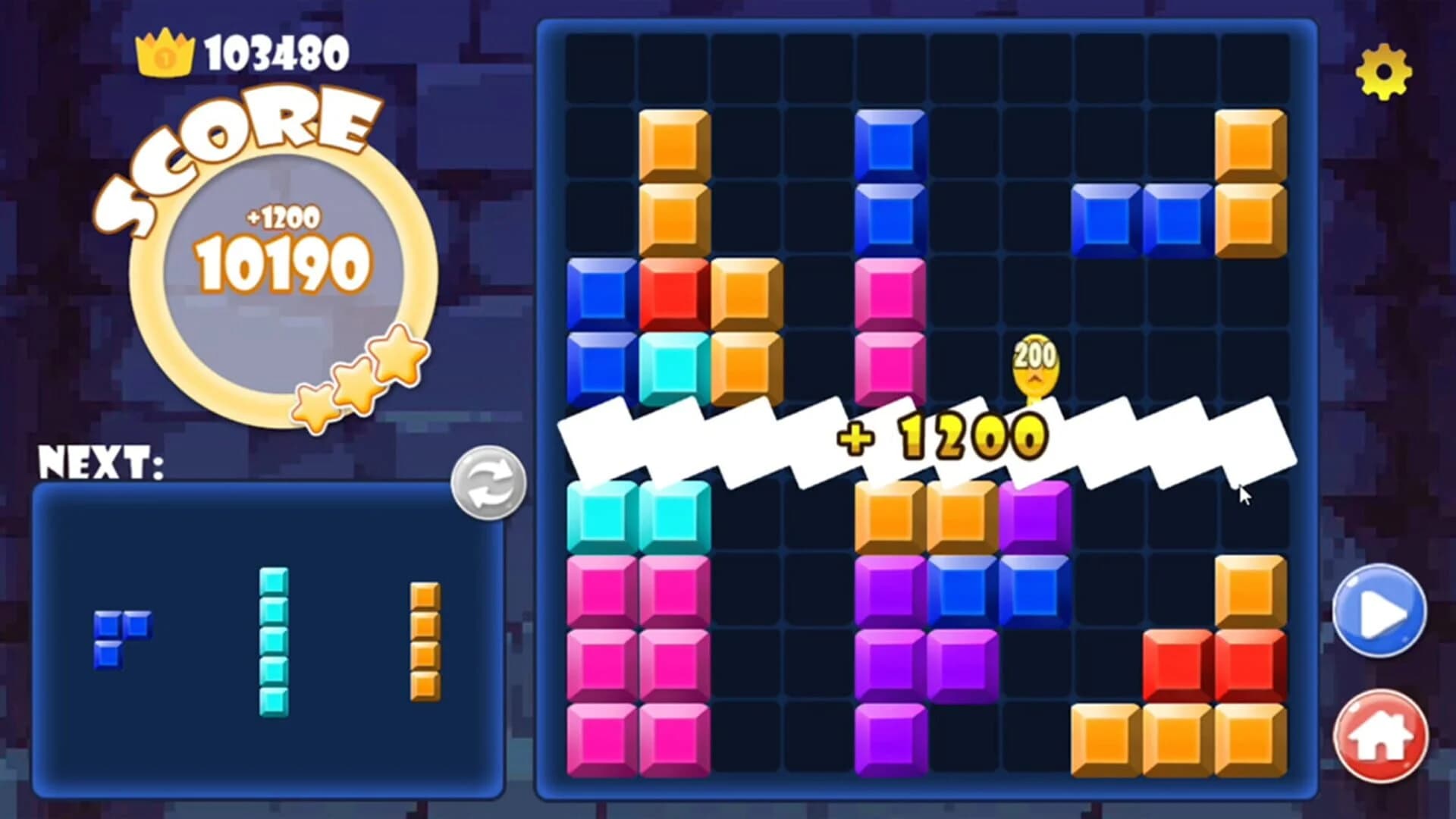 Arena of Block Puzzle screenshot 1