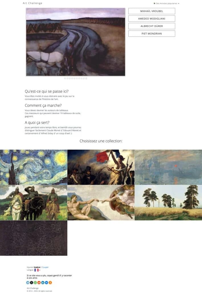 Art Challenge screenshot 1