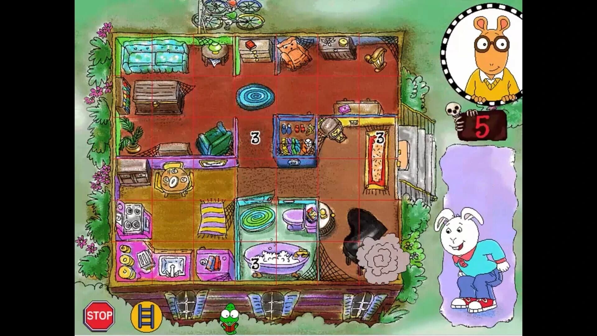 Arthur's Math Games screenshot 1