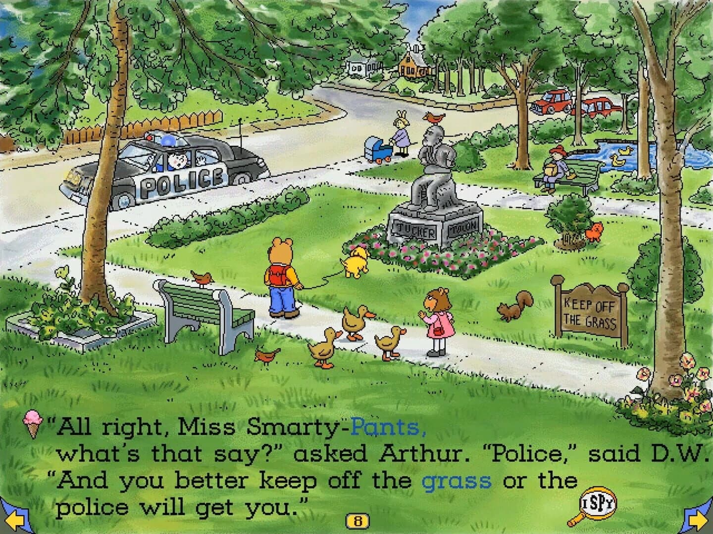 Arthur's Reading Race screenshot 5