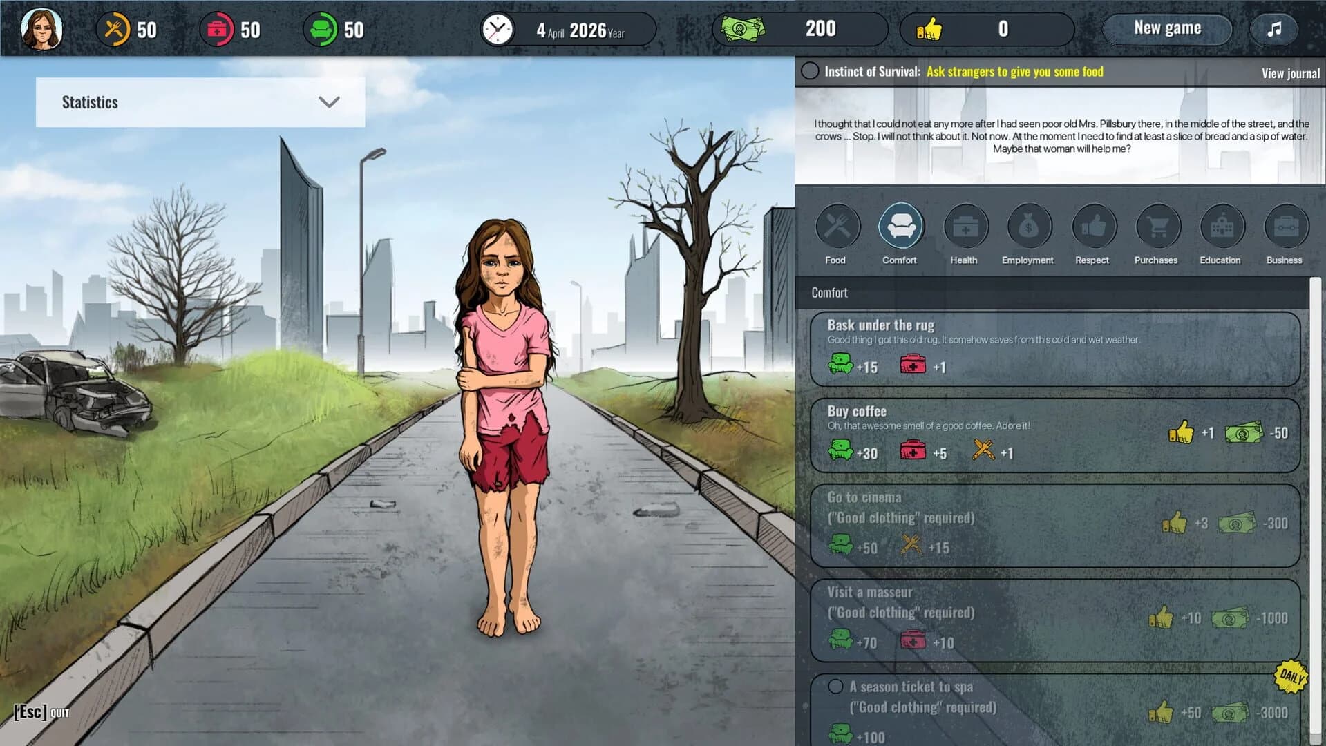 Ashley: The Story Of Survival screenshot 2