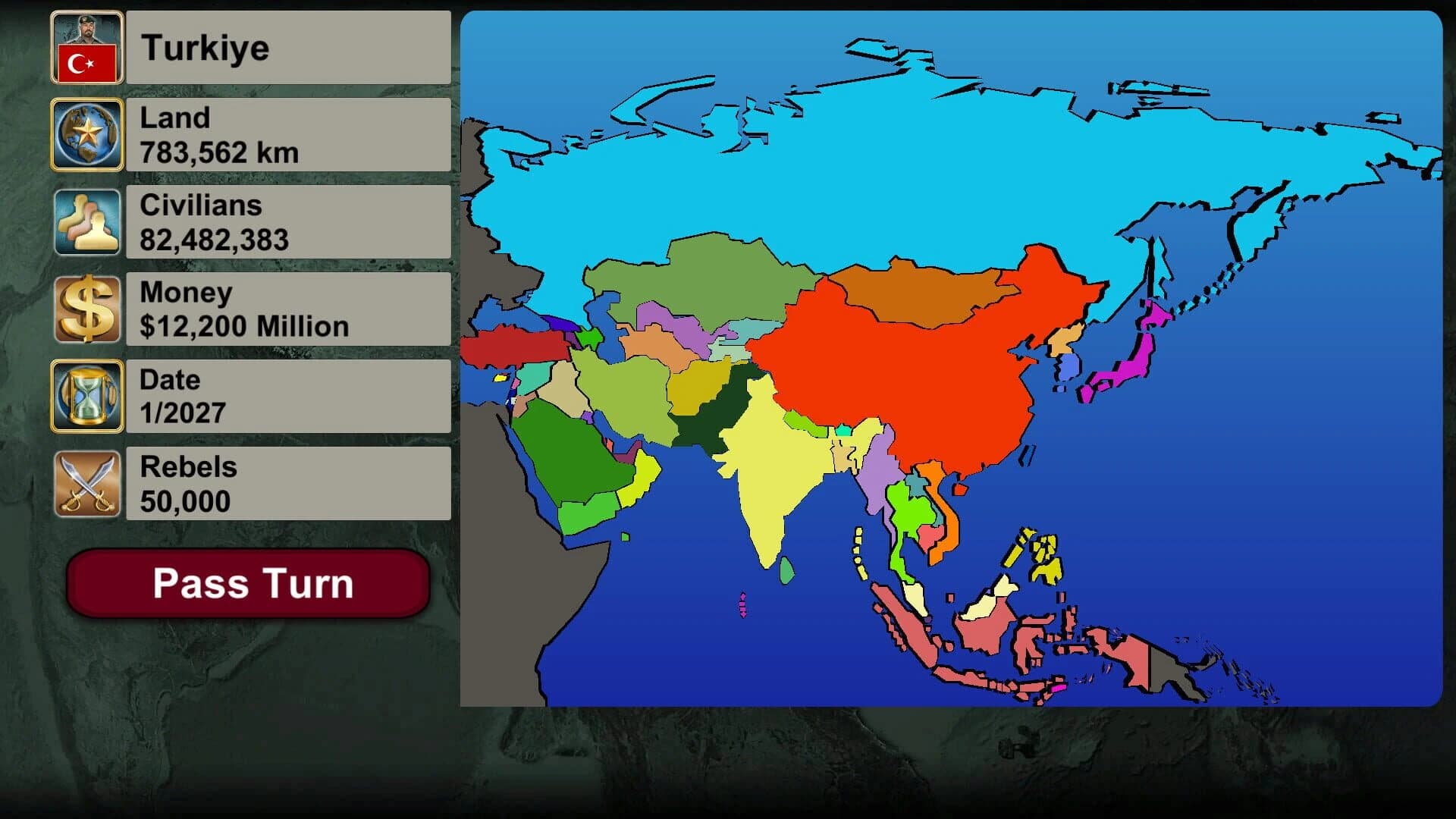 Asia Empire 2027 screenshot 2