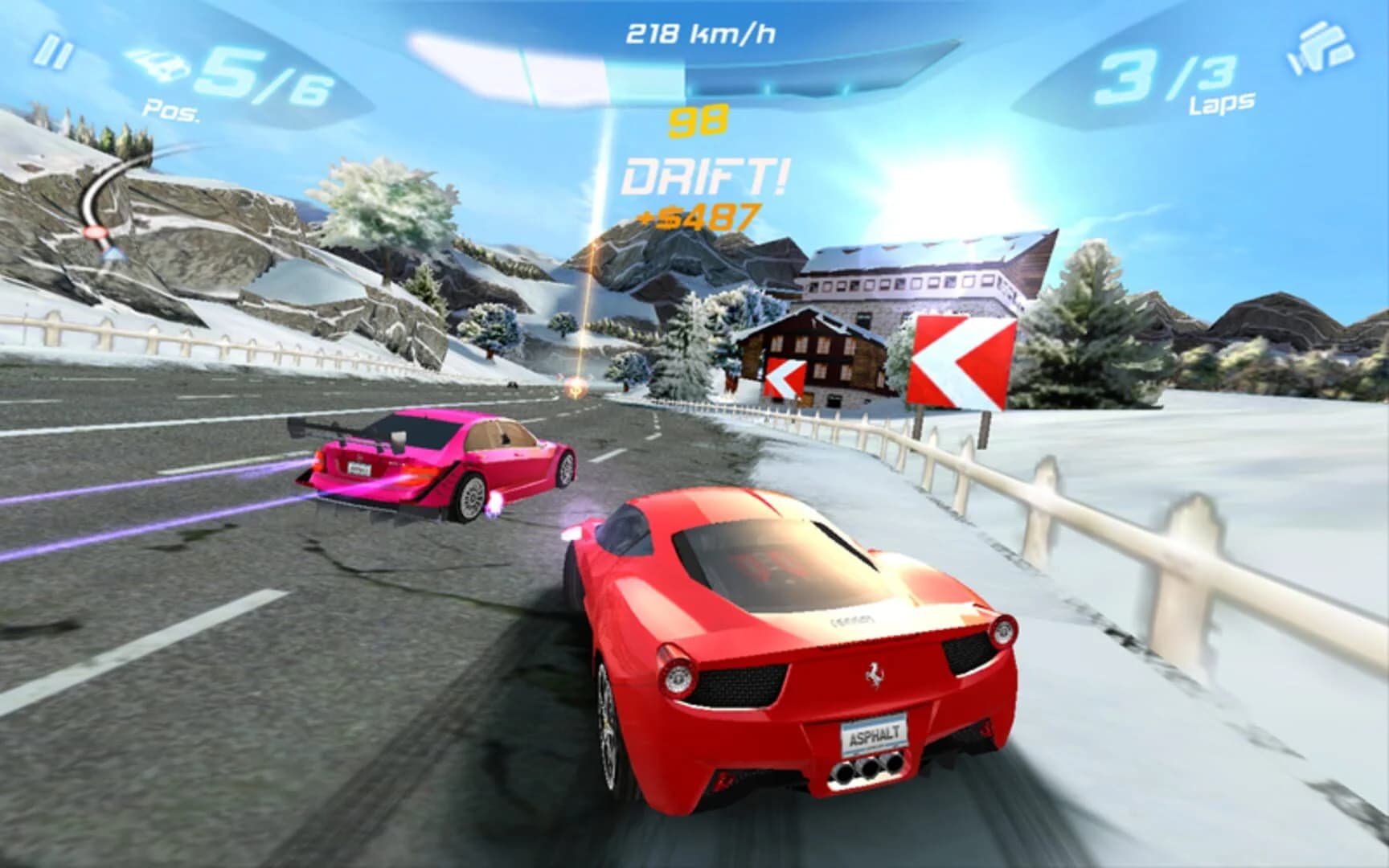 Asphalt 6: Adrenaline screenshot 2